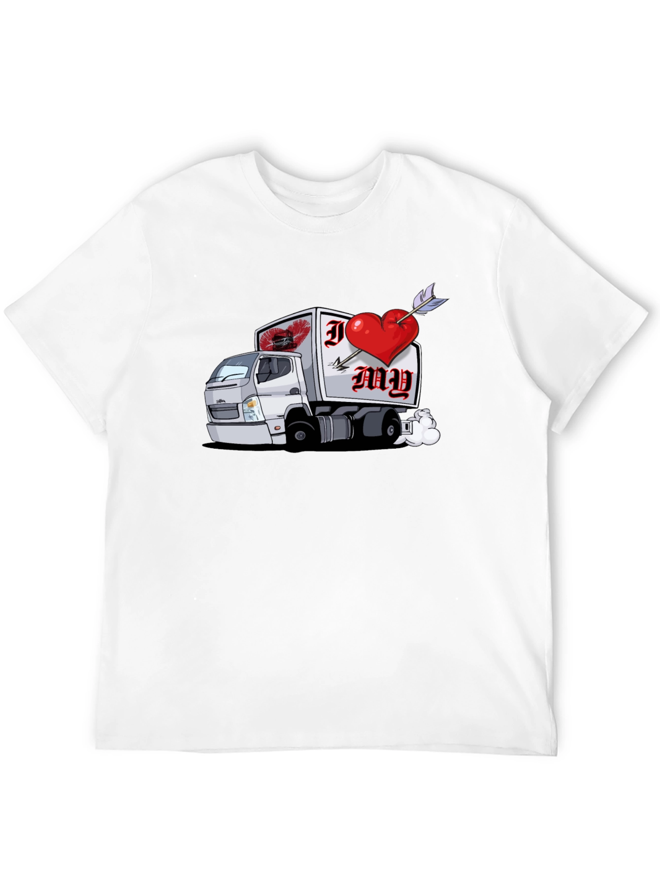 I Heart My Trucker Graphic T-Shirt
