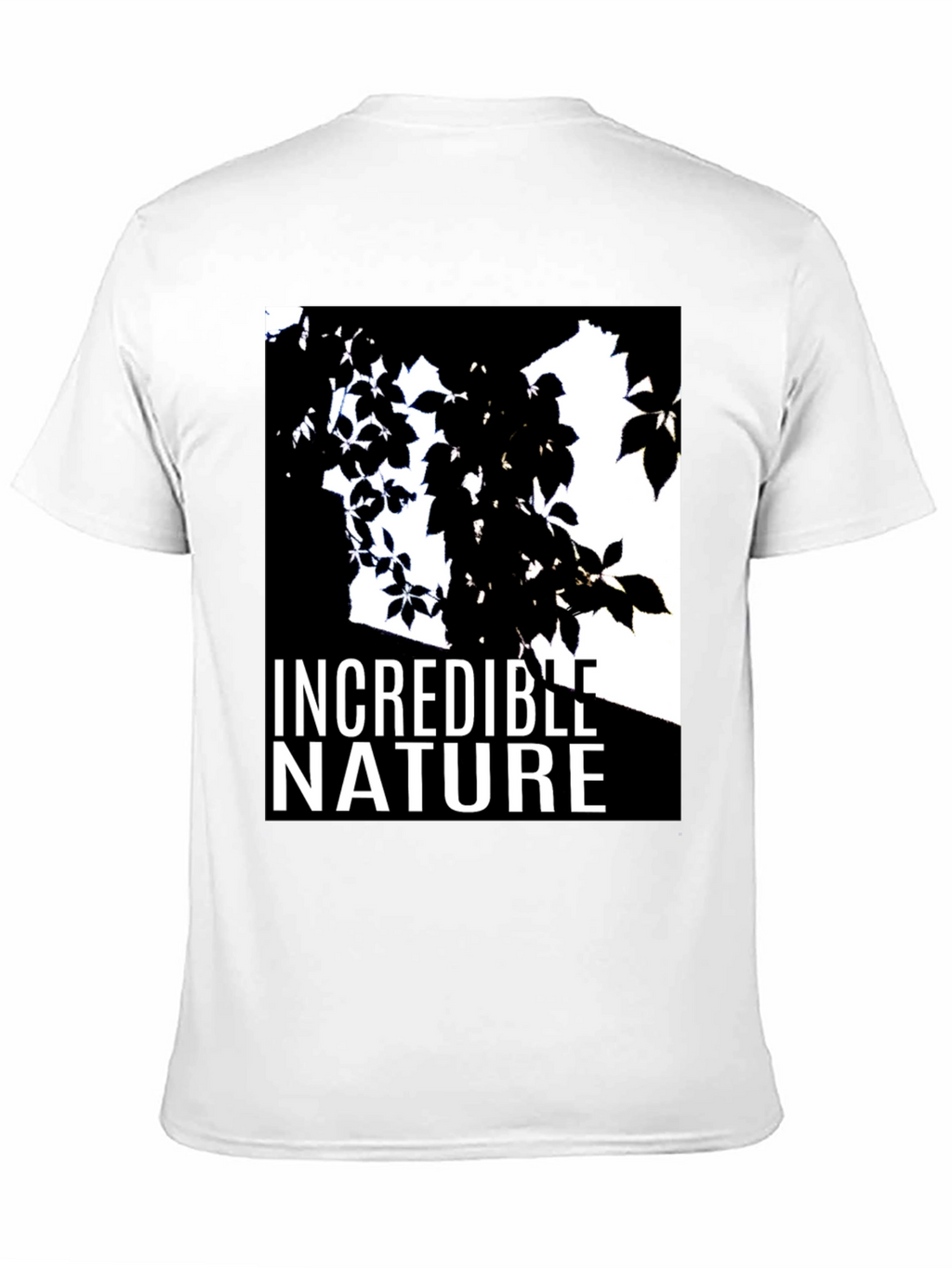 Incredible Nature Graphic T-Shirt - Black Cotton Tee
