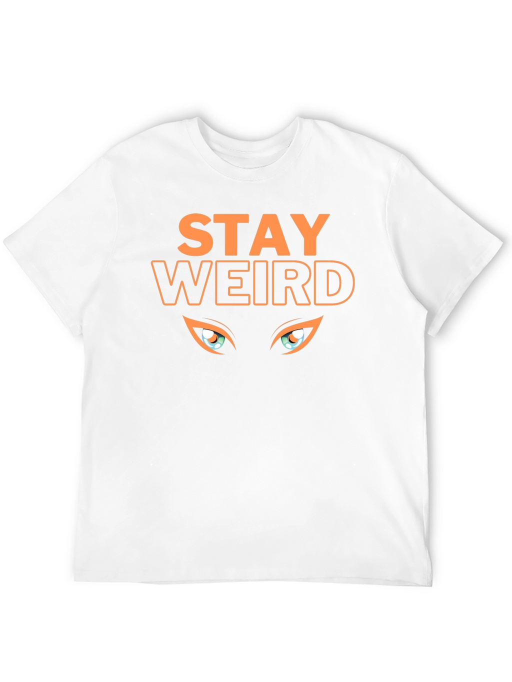 Stay Weird Graphic Tee - Black