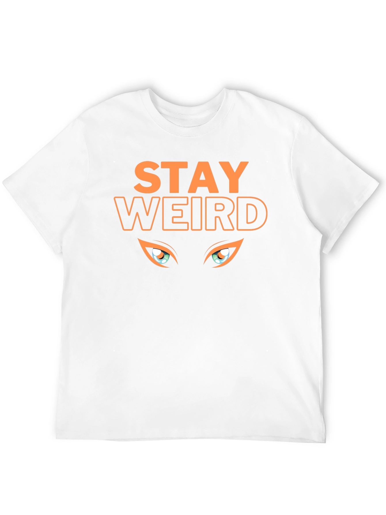 Stay Weird Graphic Tee - Black
