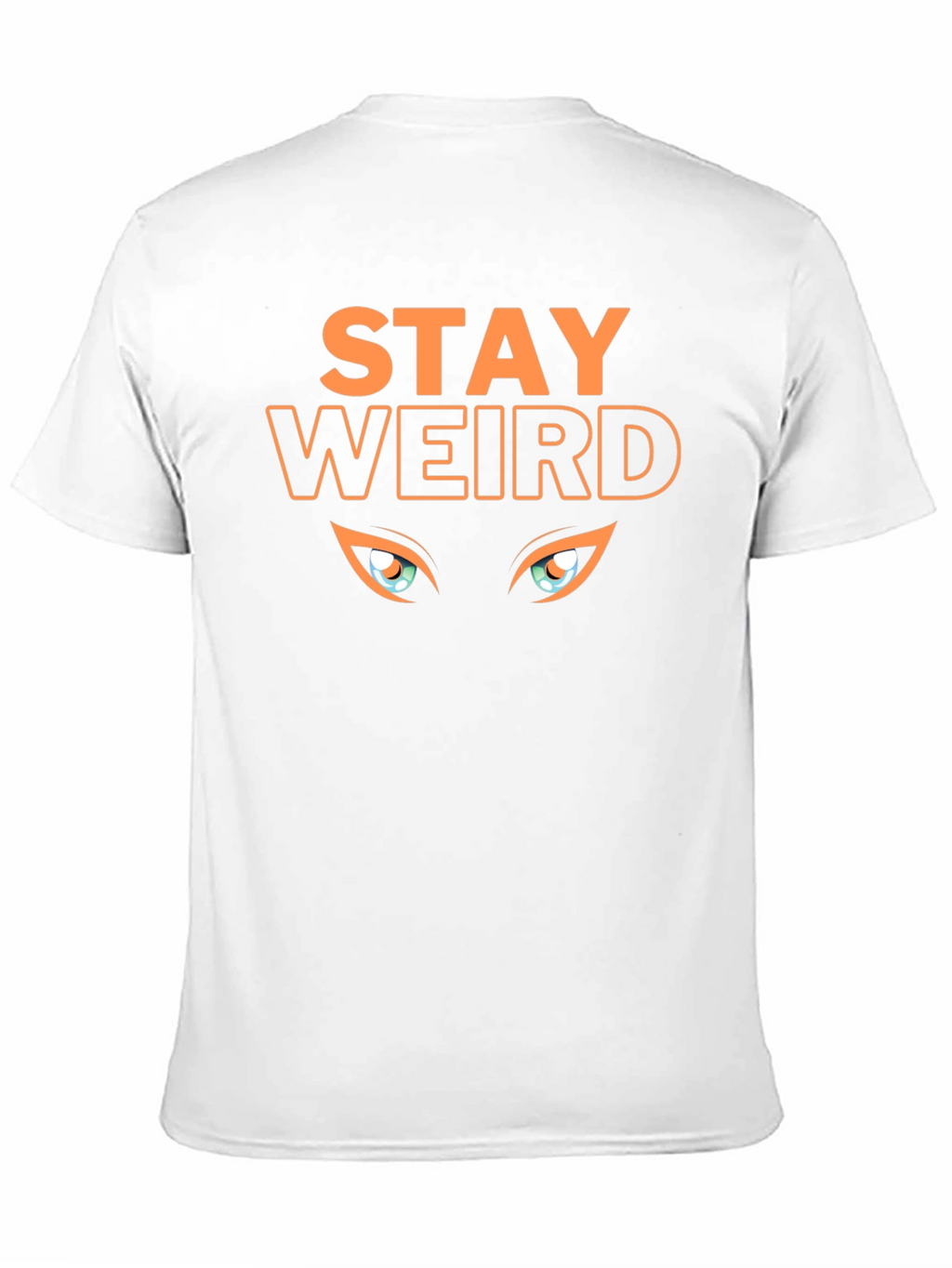 Stay Weird Graphic Tee - Black