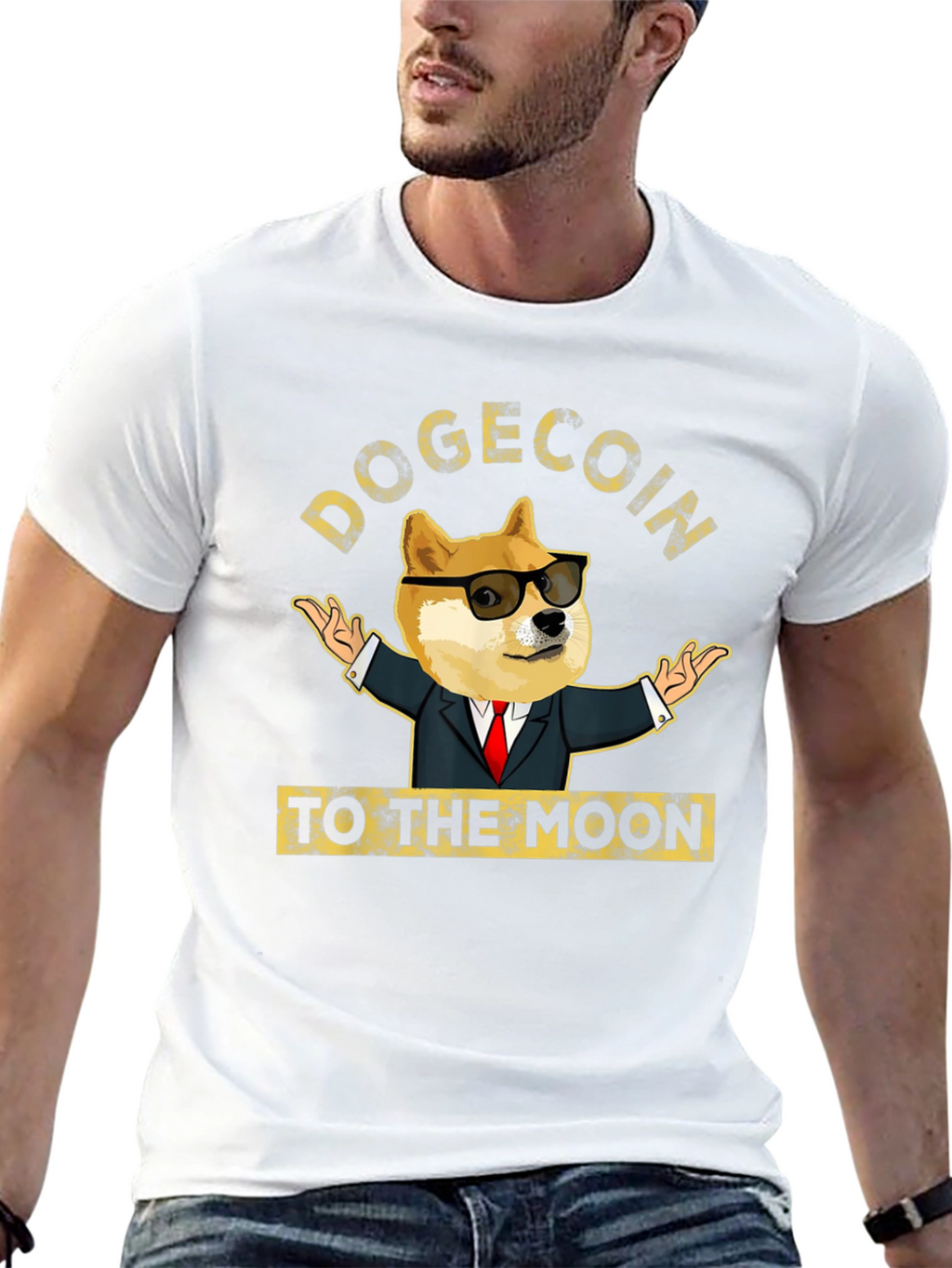 Dogecoin to the Moon T-Shirt