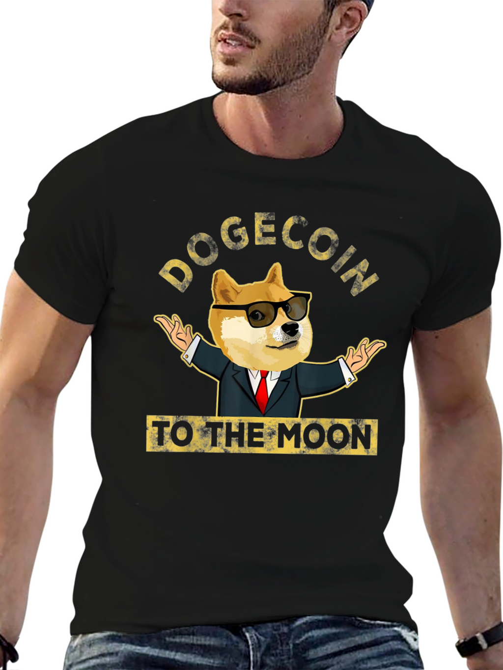 Dogecoin to the Moon T-Shirt