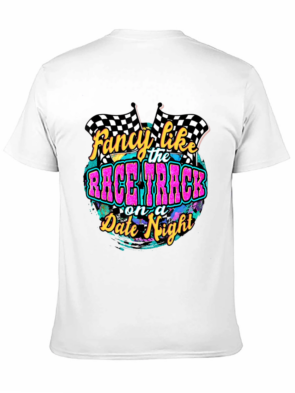 Race Track Date Night Graphic T-Shirt