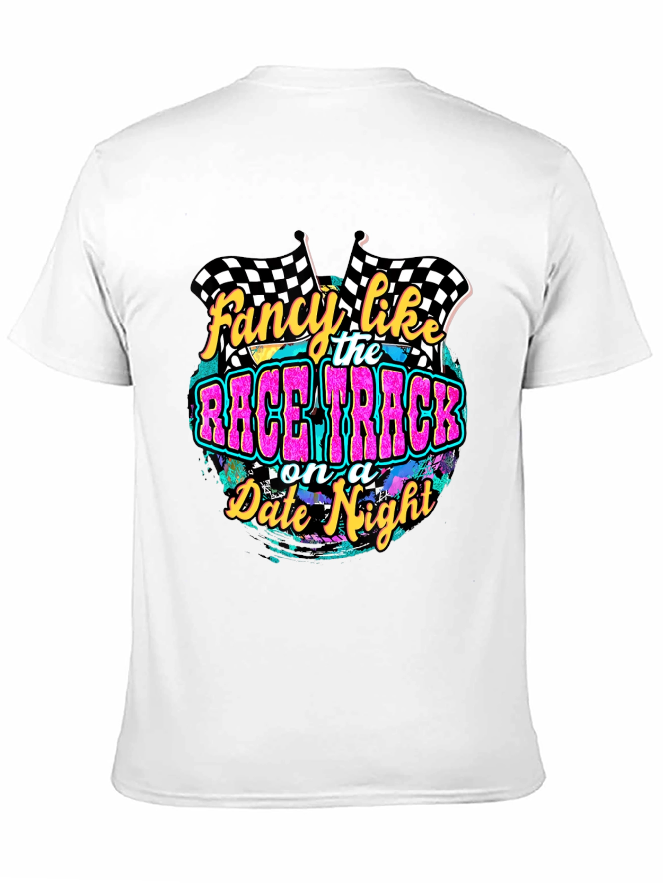 Race Track Date Night Graphic T-Shirt