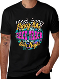 Race Track Date Night Graphic T-Shirt