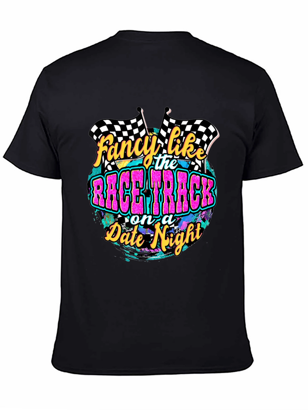 Race Track Date Night Graphic T-Shirt