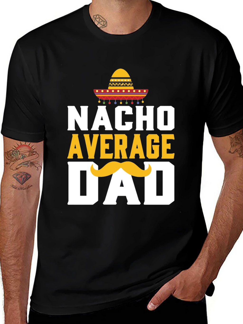 Nacho Average Dad T-Shirt