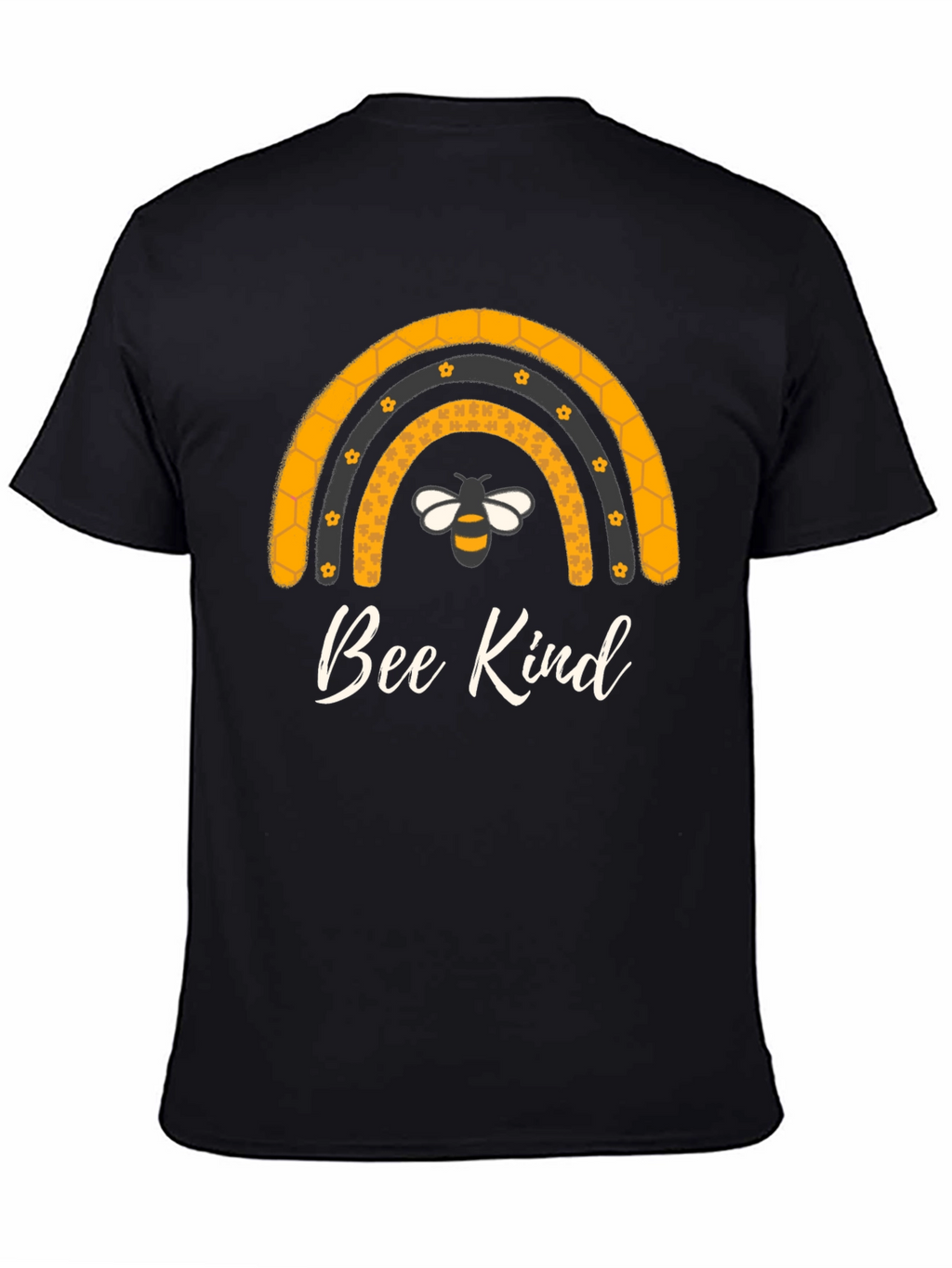 Bee Kind Rainbow Graphic Tee