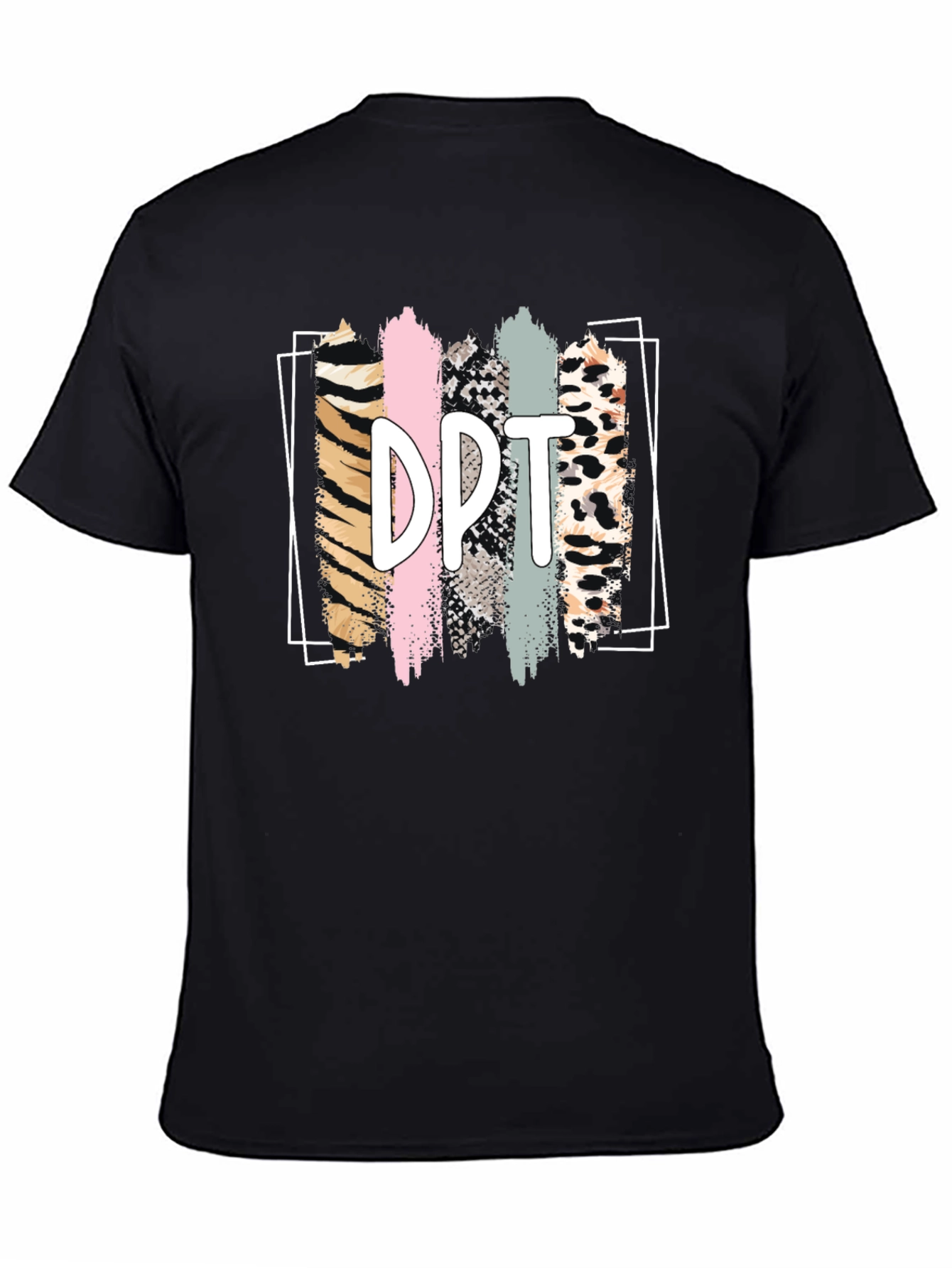 DPT Animal Print Graphic Tee - Stylish & Comfortable