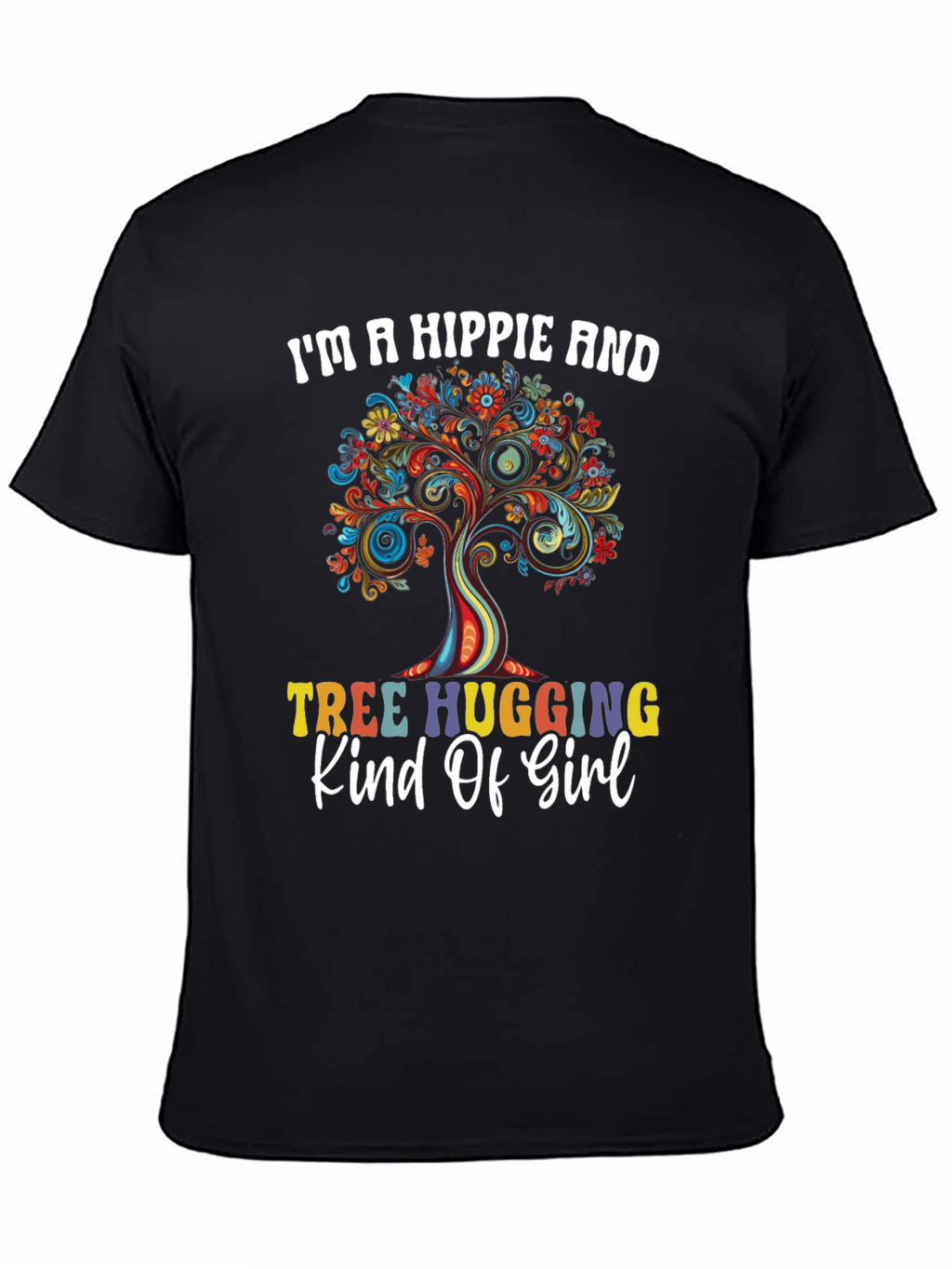 Hippie Tree Hugging T-Shirt