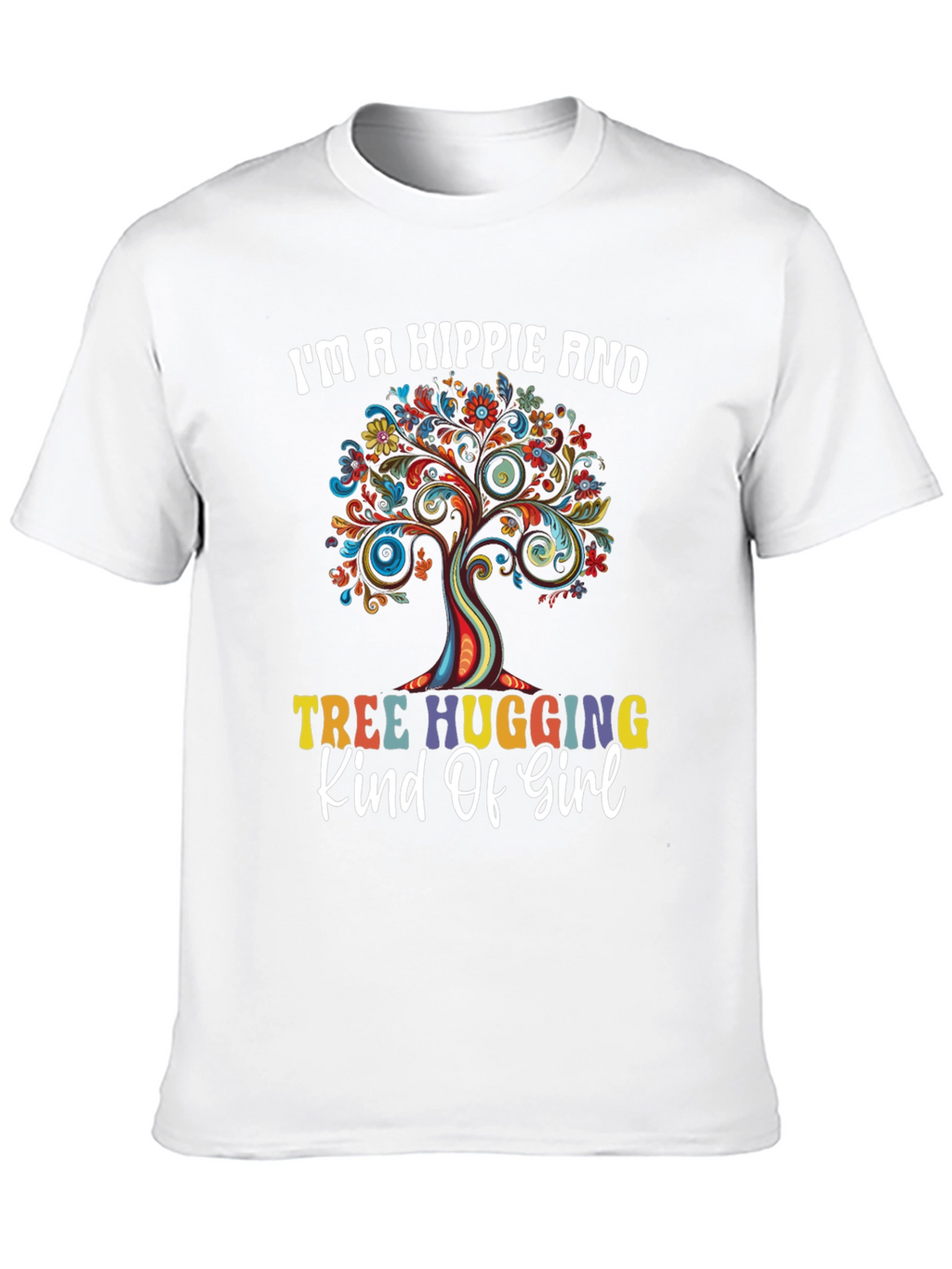 Hippie Tree Hugging T-Shirt