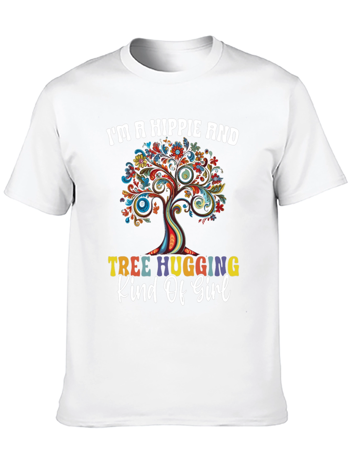 Hippie Tree Hugging T-Shirt