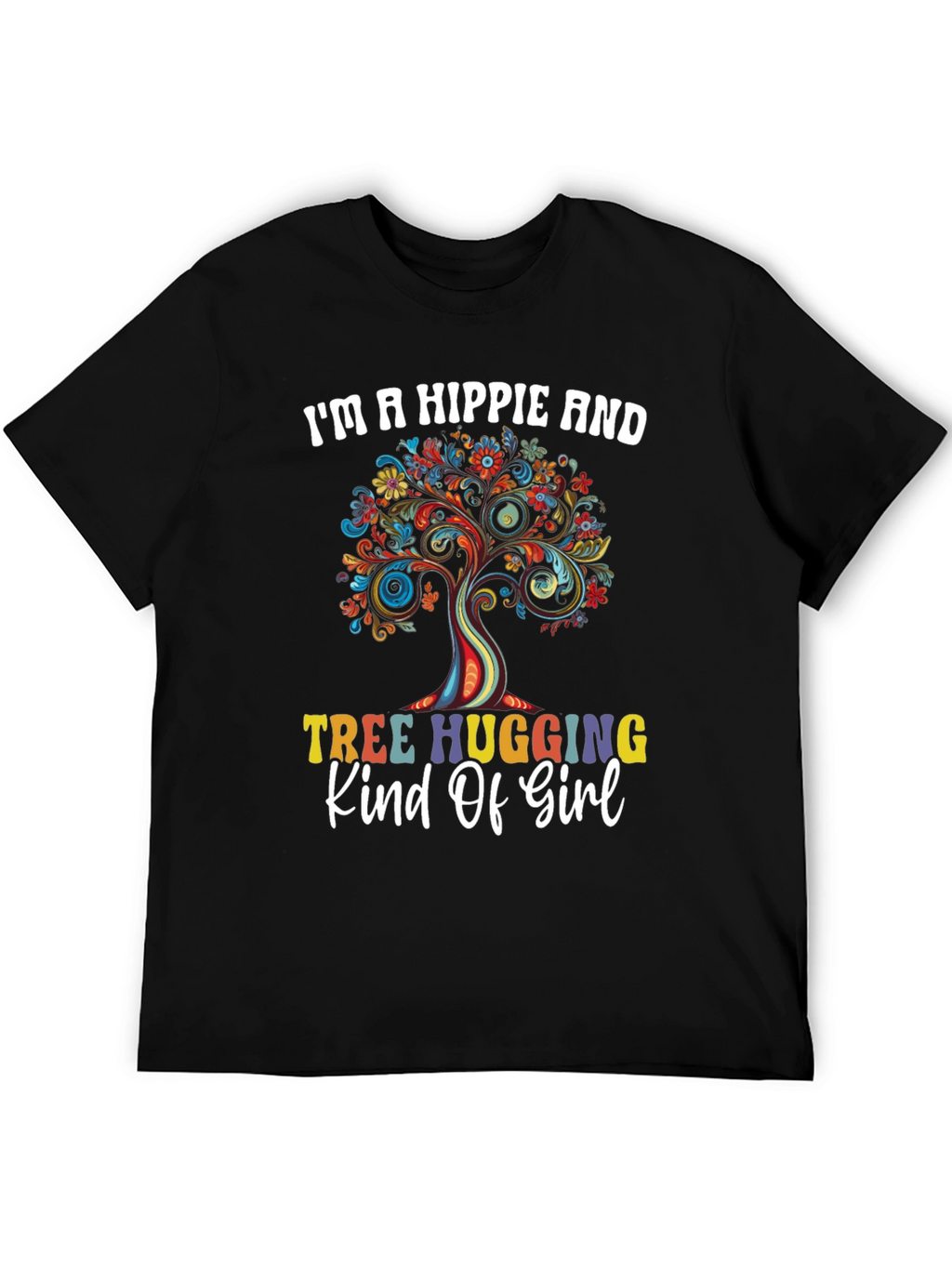 Hippie Tree Hugging T-Shirt