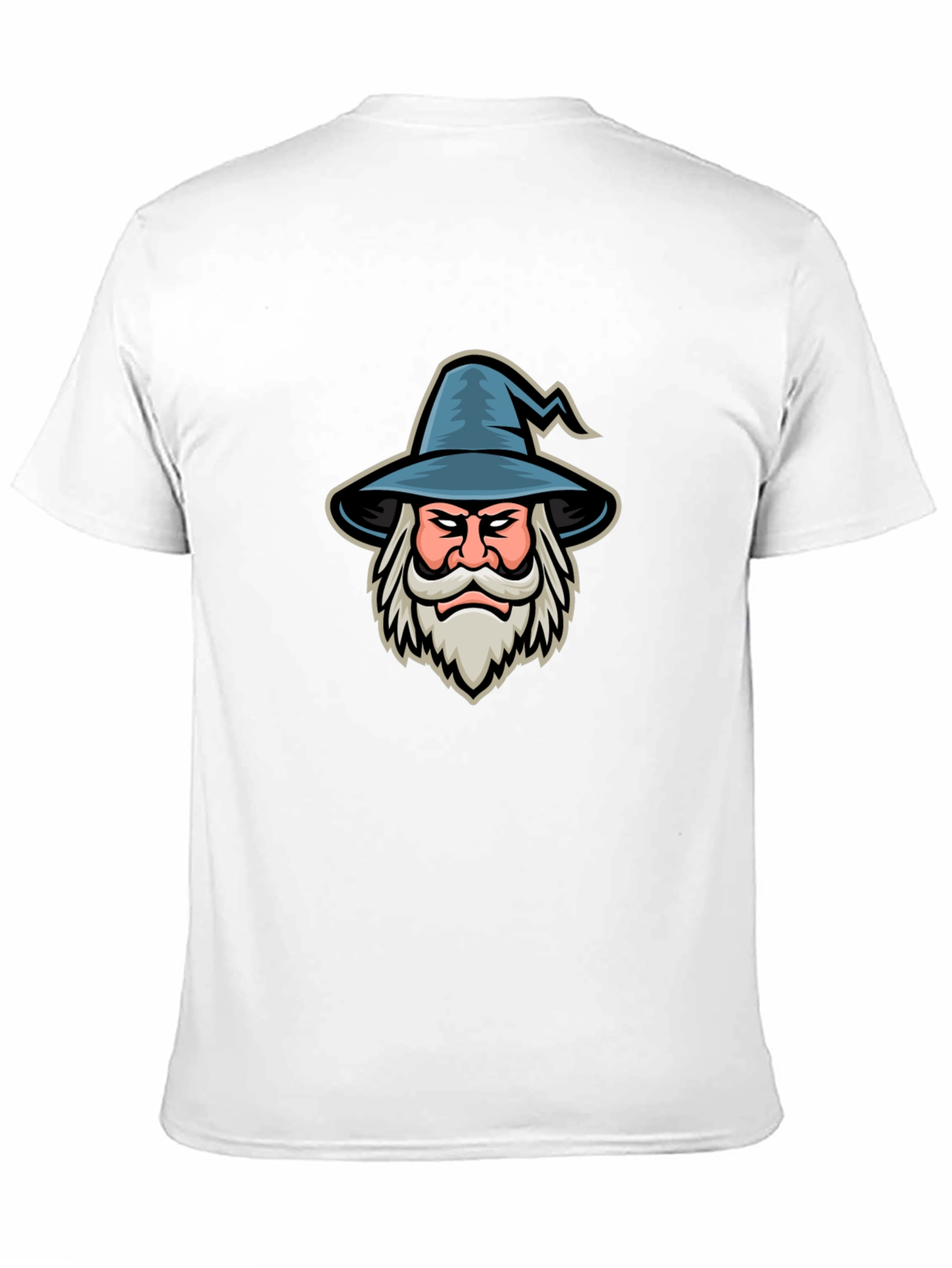 Wizard Graphic T-Shirt - Black Cotton Tee