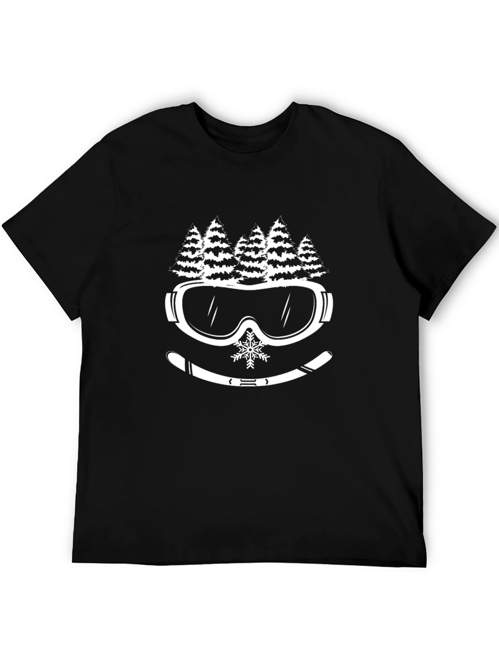 Ski Goggles & Trees Graphic Tee