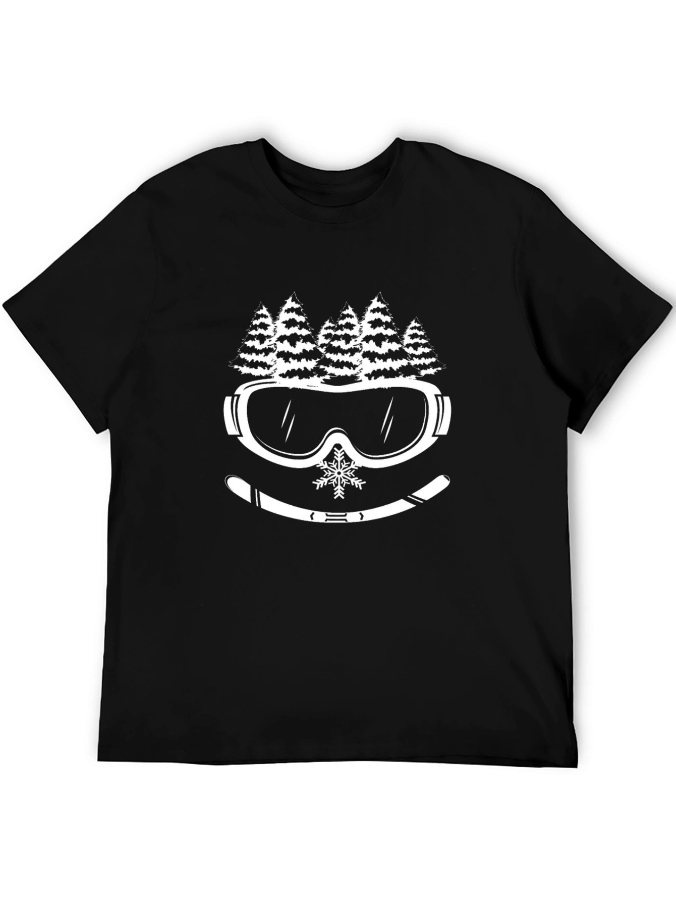 Ski Goggles & Trees Graphic Tee