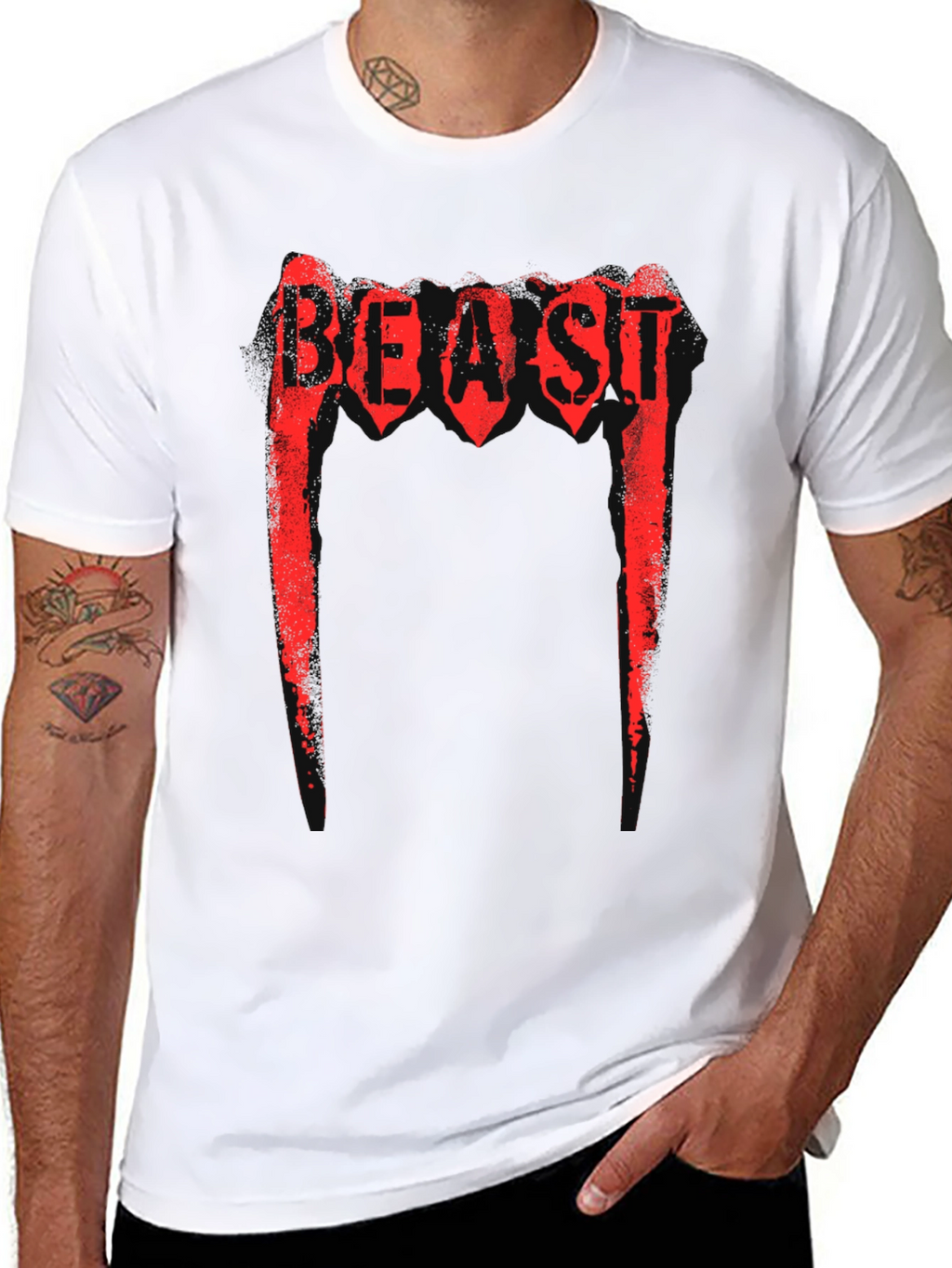 BEAST Graphic T-Shirt - Bold Statement Tee