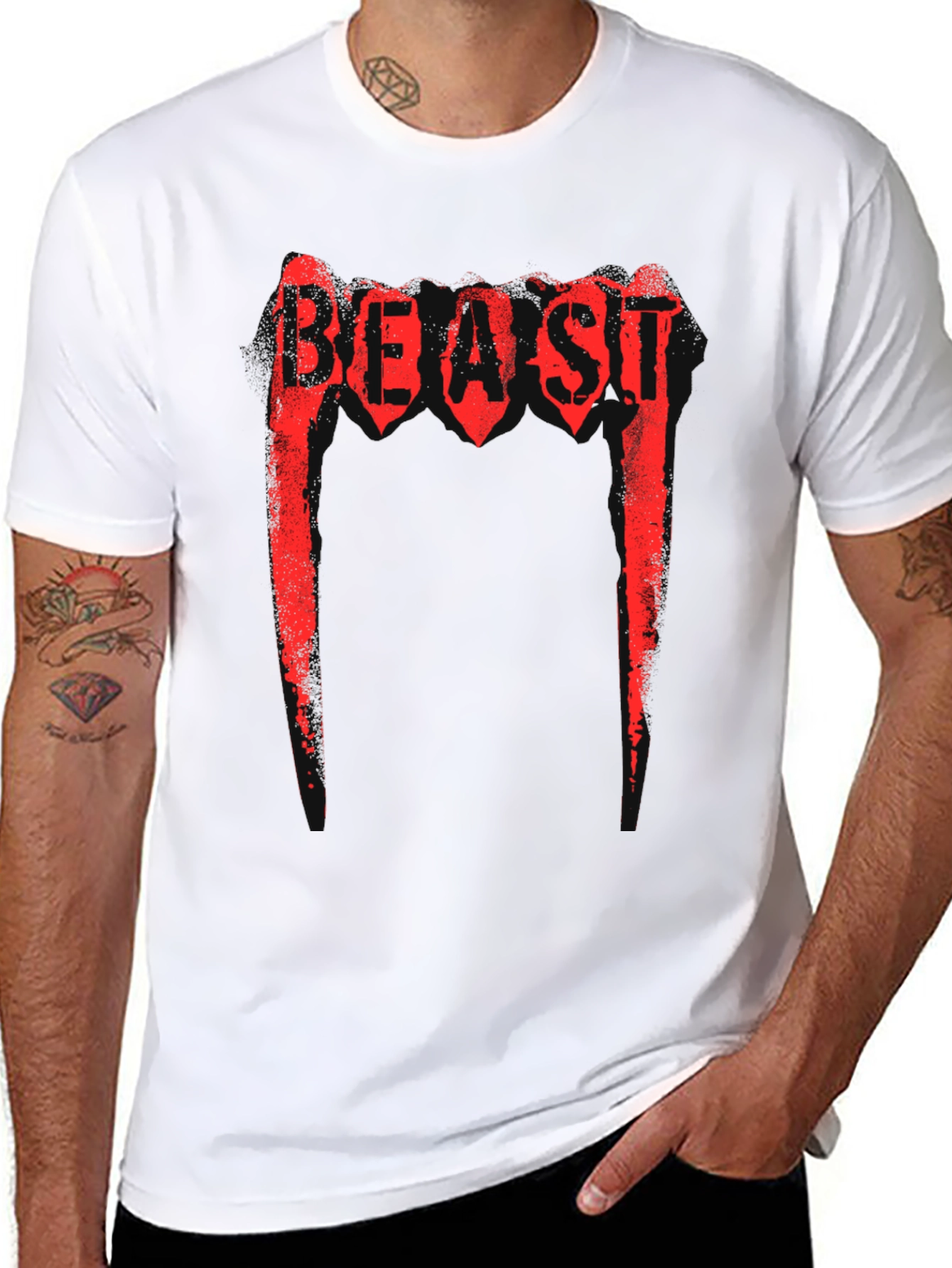 BEAST Graphic T-Shirt - Bold Statement Tee