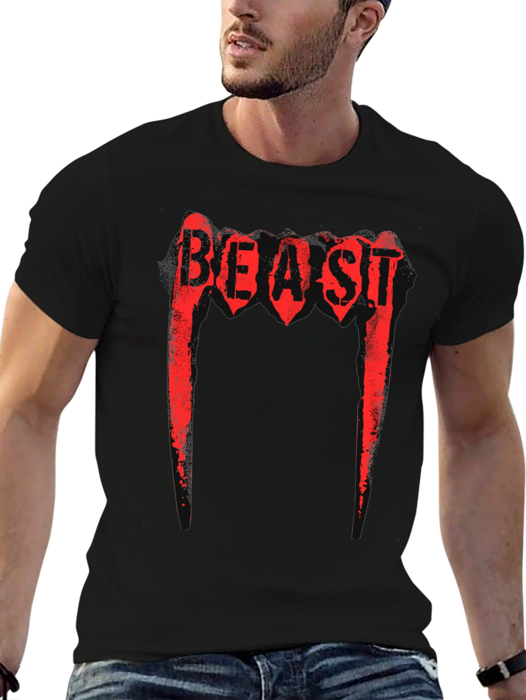 BEAST Graphic T-Shirt - Bold Statement Tee