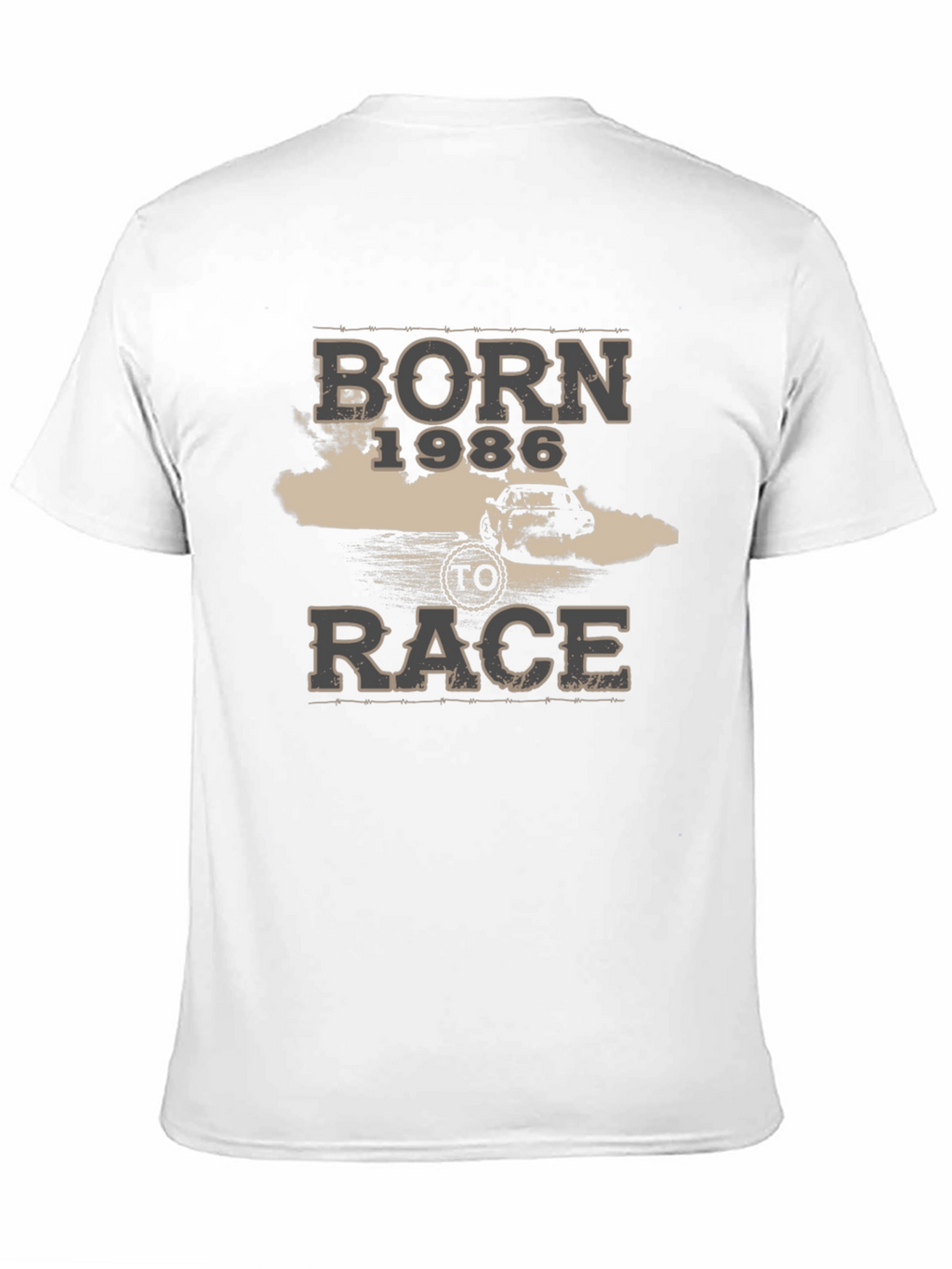 Born 1986 to Race Graphic T-Shirt