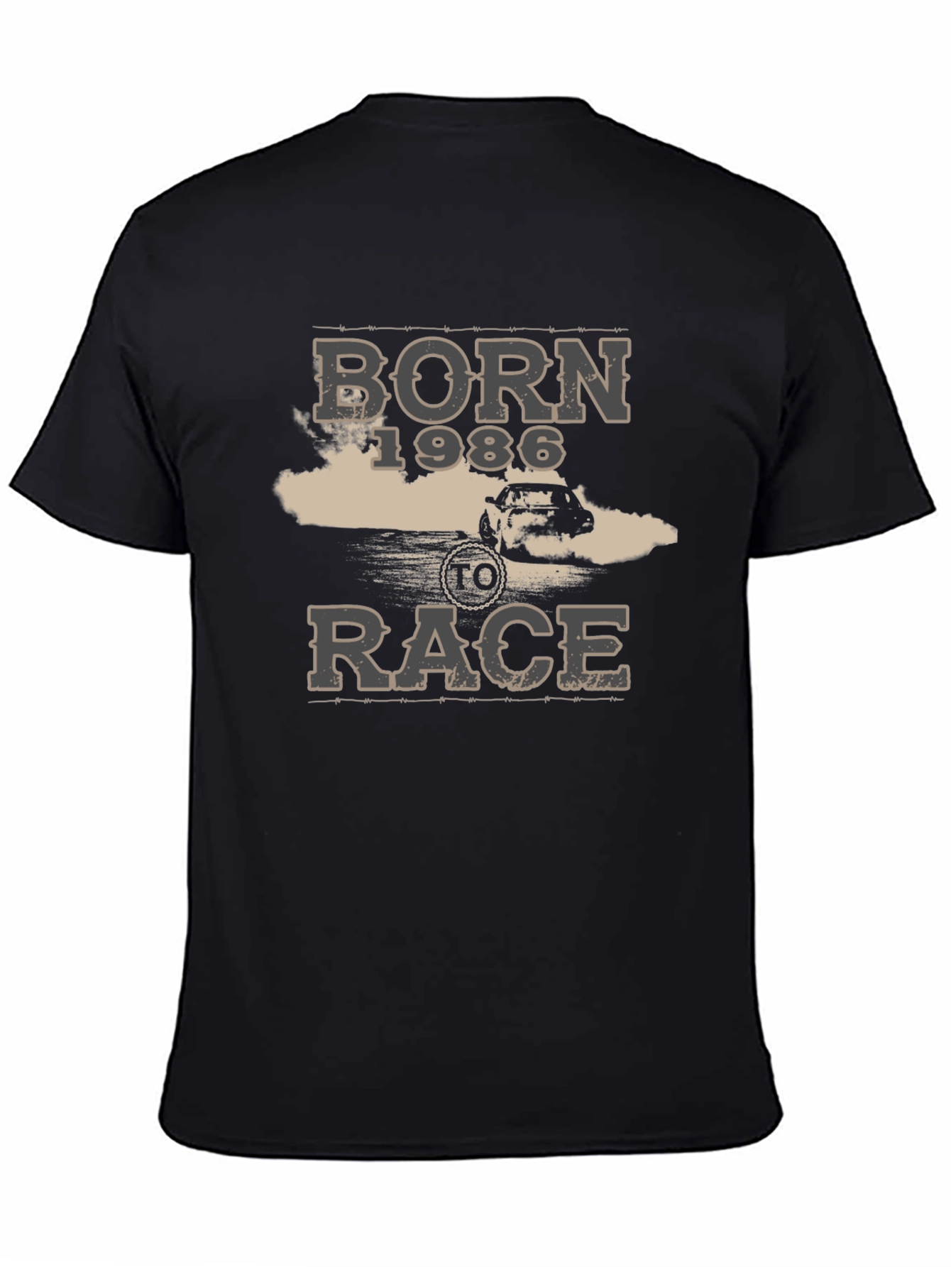 Born 1986 to Race Graphic T-Shirt