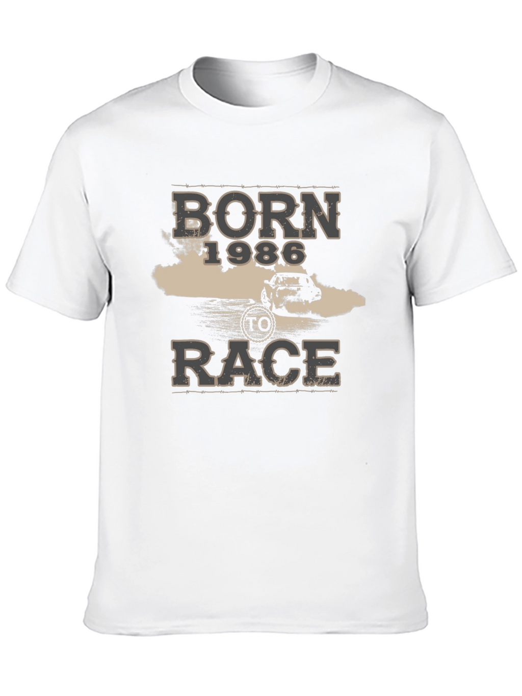 Born 1986 to Race Graphic T-Shirt