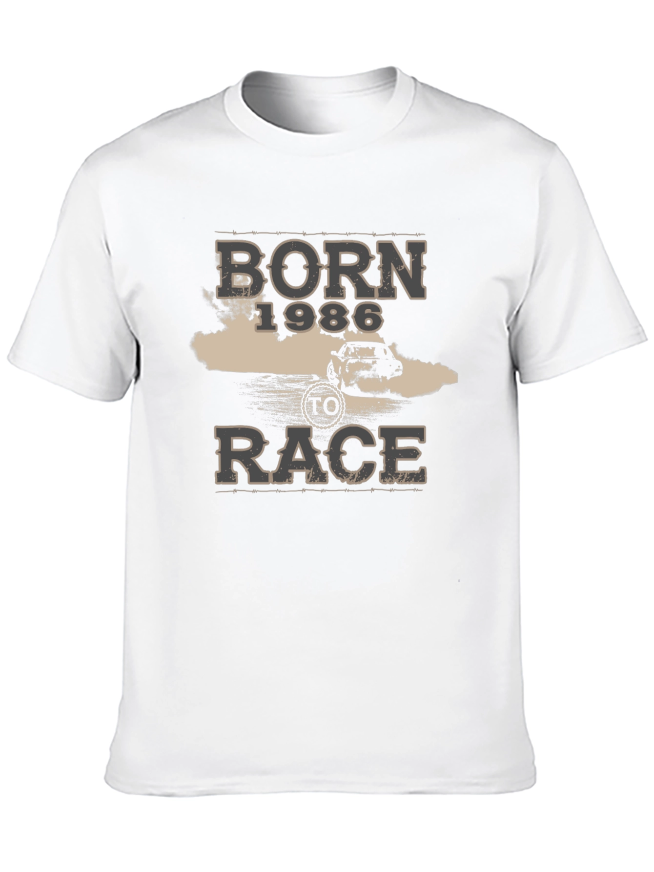 Born 1986 to Race Graphic T-Shirt