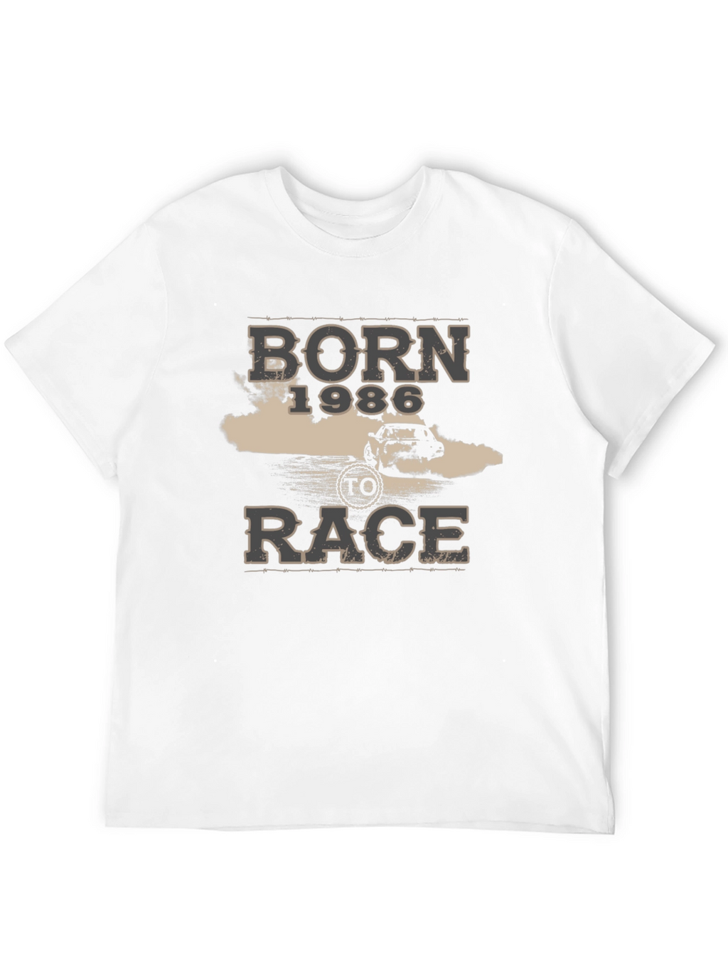 Born 1986 to Race Graphic T-Shirt
