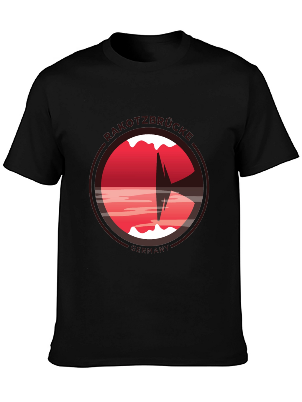 Rakotzbrücke Germany T-Shirt - Black