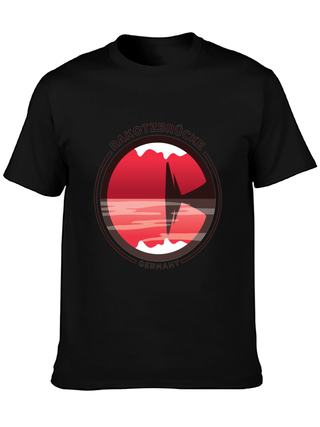 Rakotzbrücke Germany T-Shirt - Black