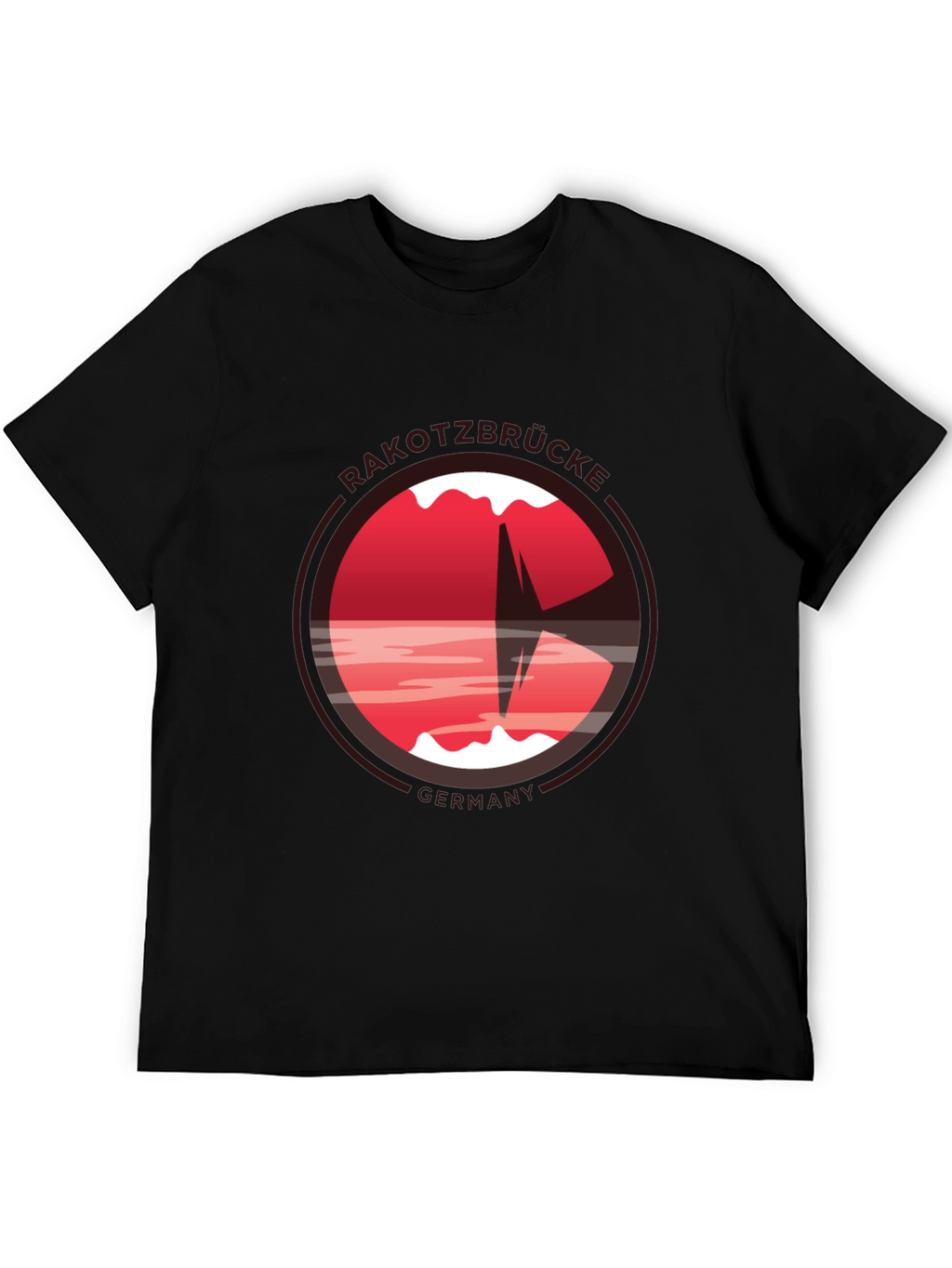 Rakotzbrücke Germany T-Shirt - Black