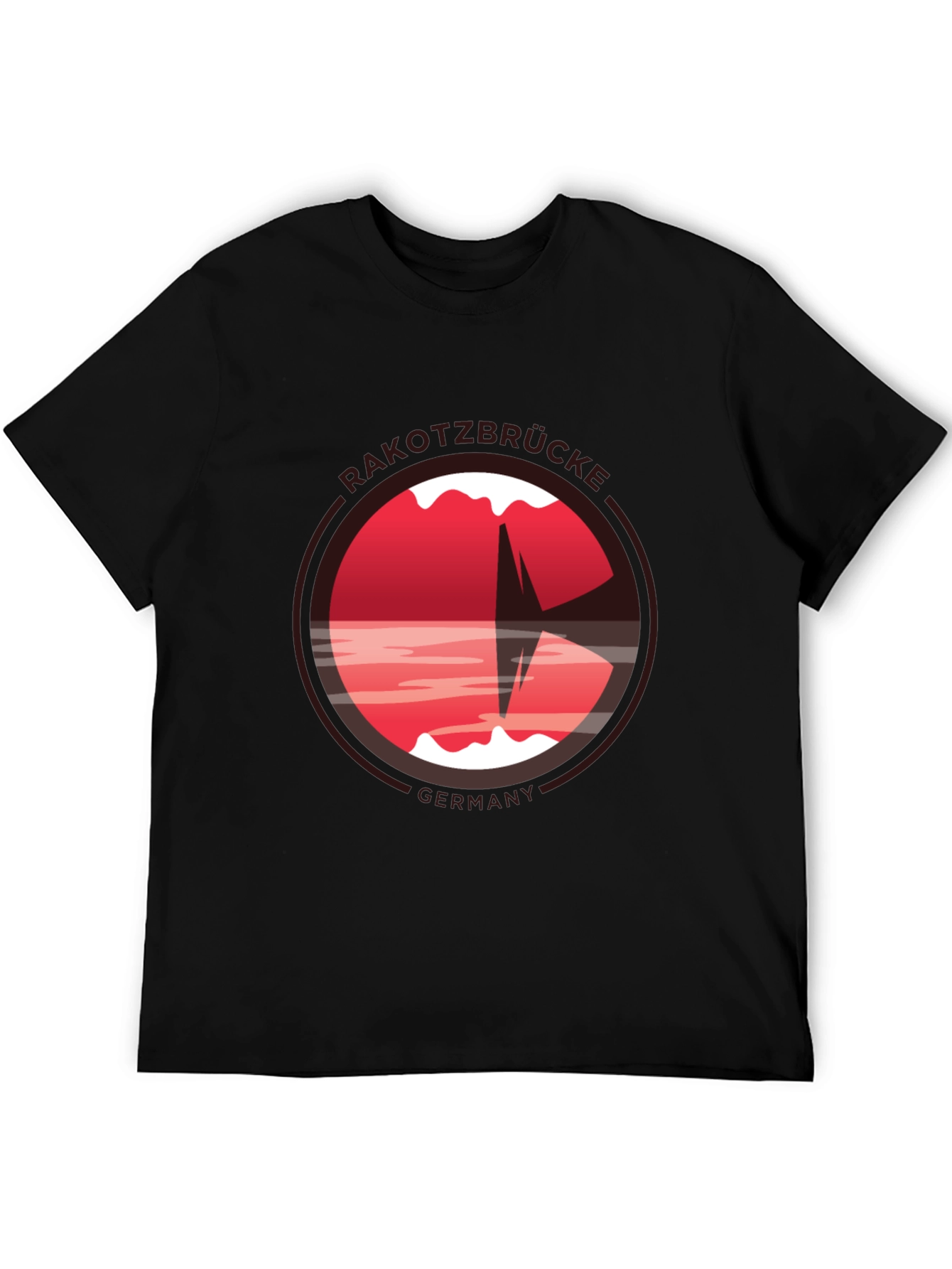 Rakotzbrücke Germany T-Shirt - Black