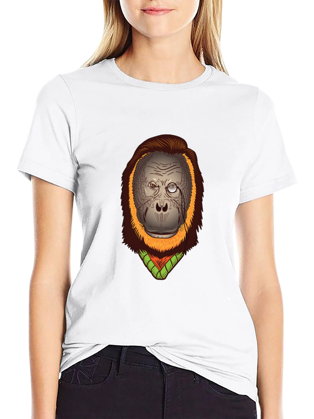 Orangutan T-Shirt: Gentleman Monkey Design