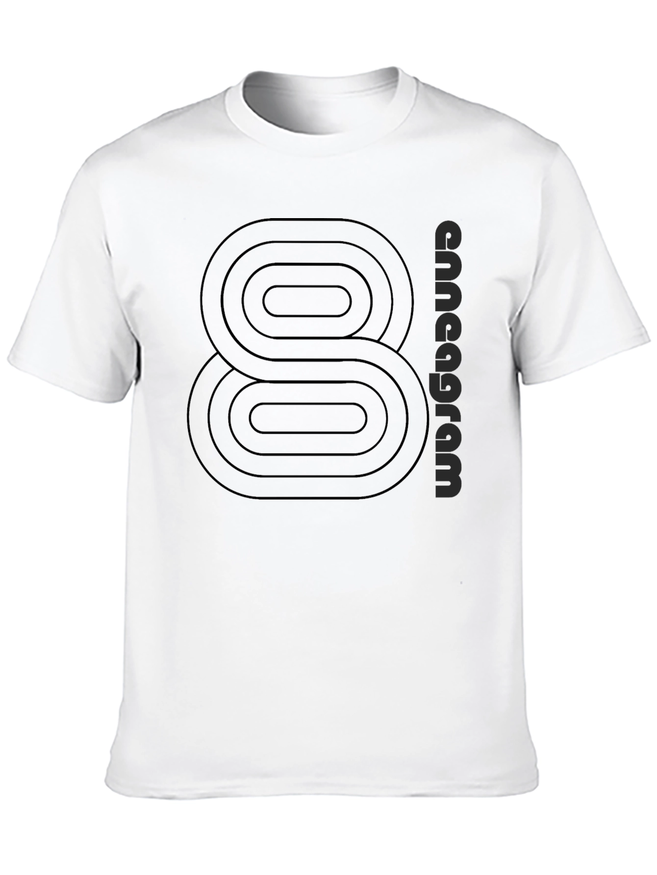 Enneagram Eight Black T-Shirt