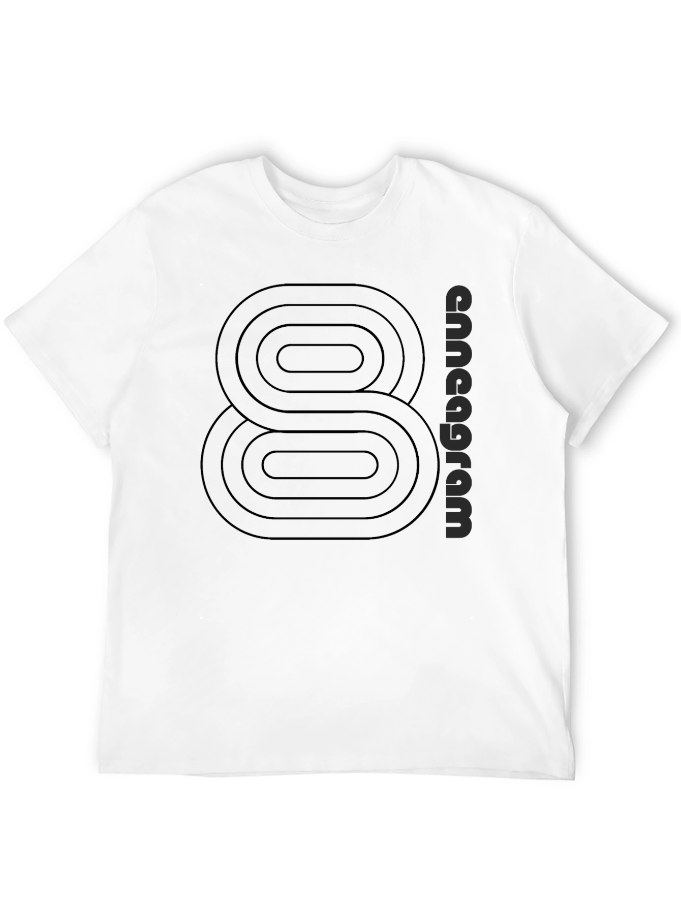 Enneagram Eight Black T-Shirt