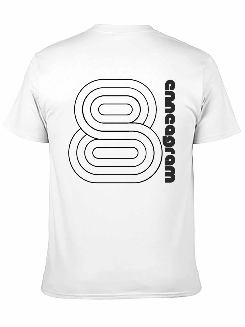 Enneagram Eight Black T-Shirt