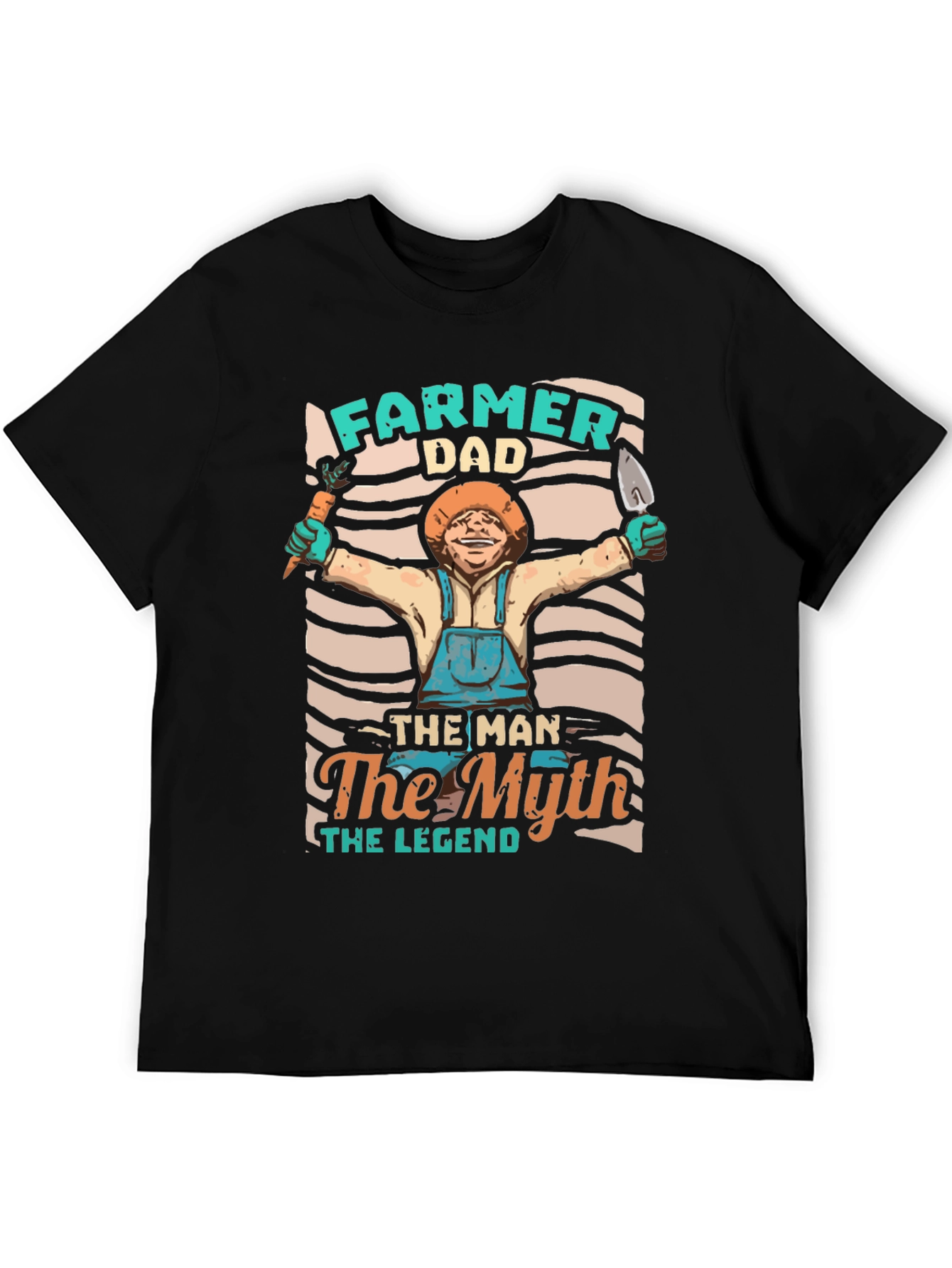 Farmer Dad Graphic Tee - The Man The Myth The Legend