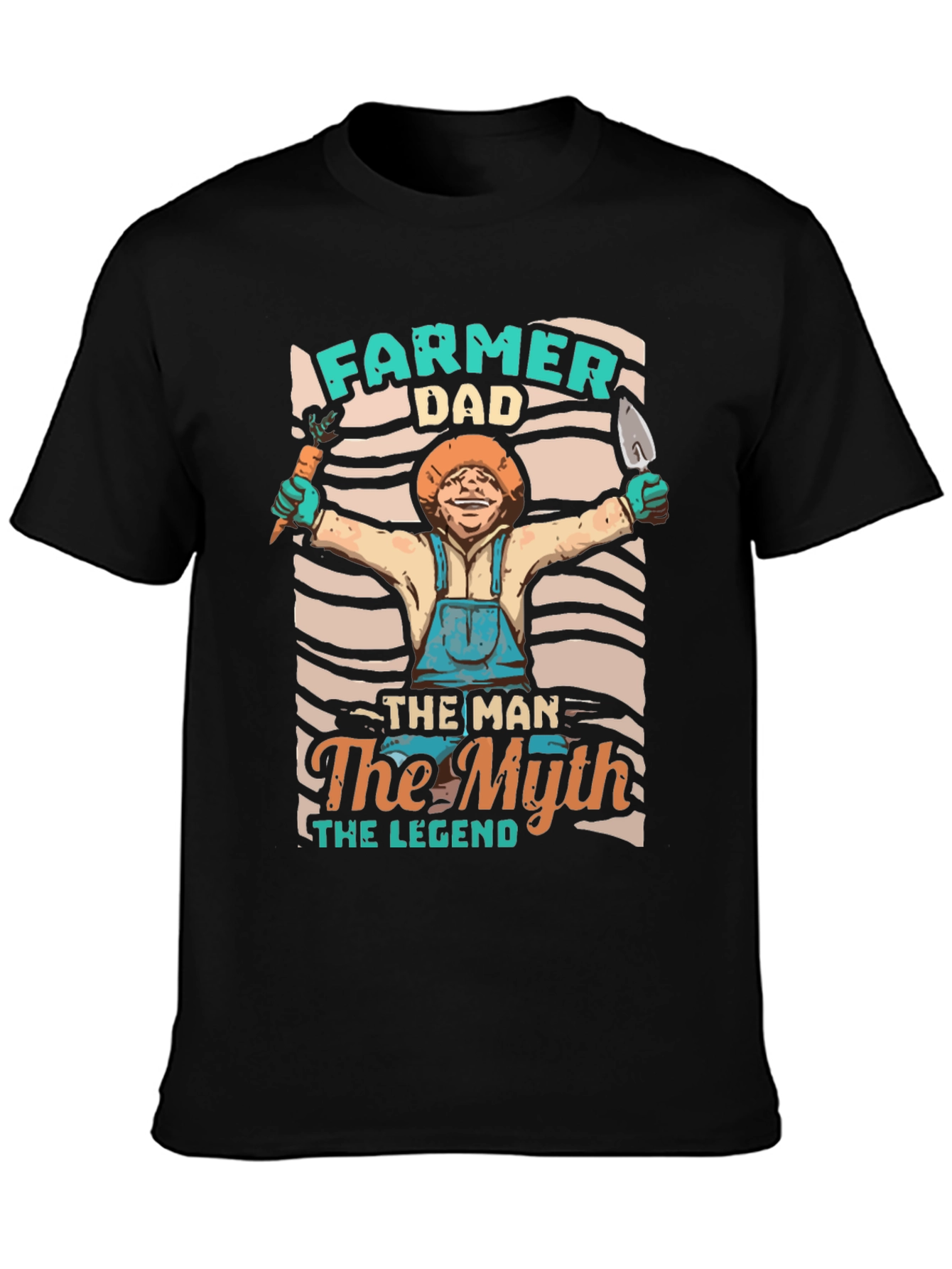 Farmer Dad Graphic Tee - The Man The Myth The Legend