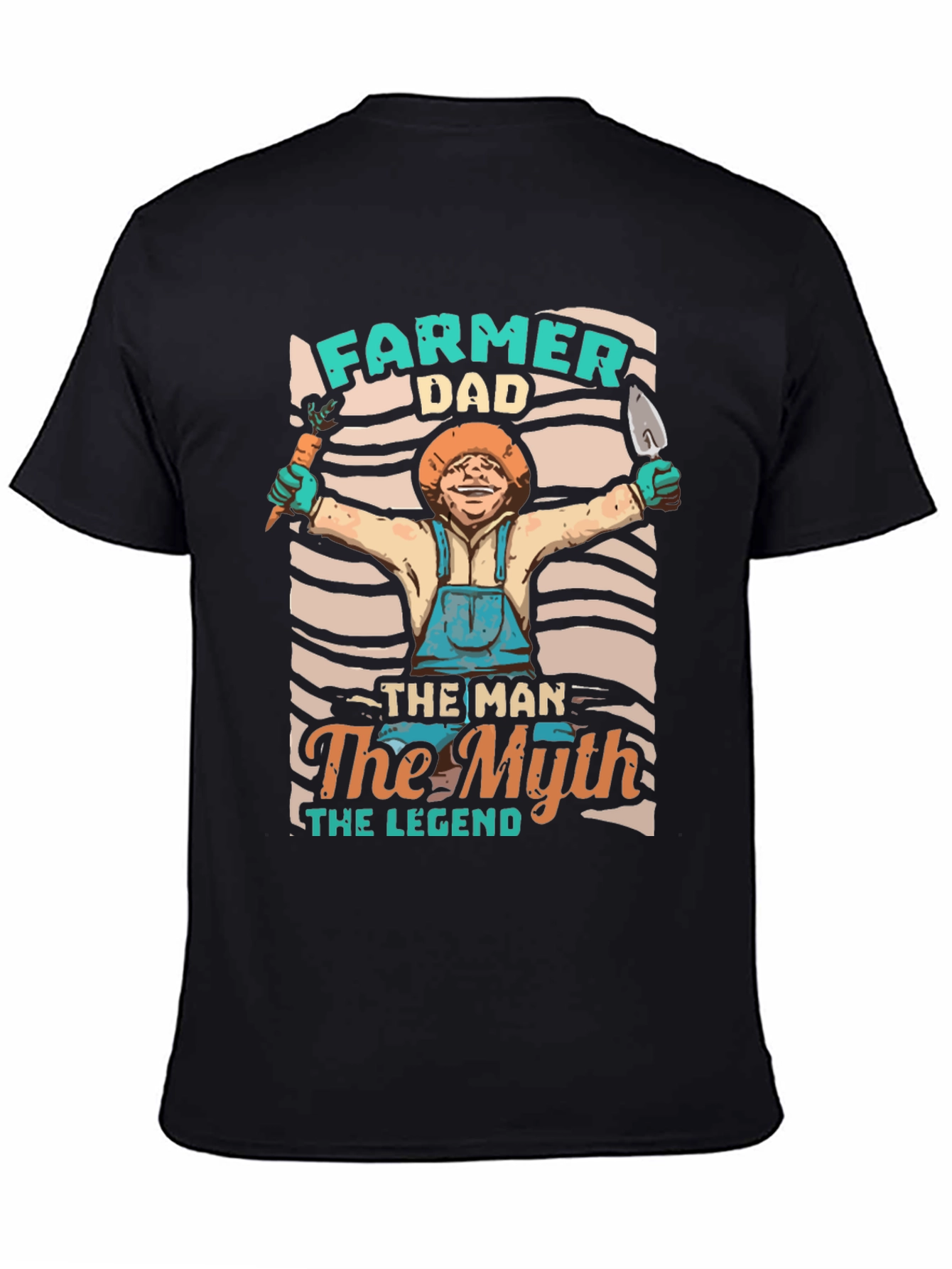 Farmer Dad Graphic Tee - The Man The Myth The Legend