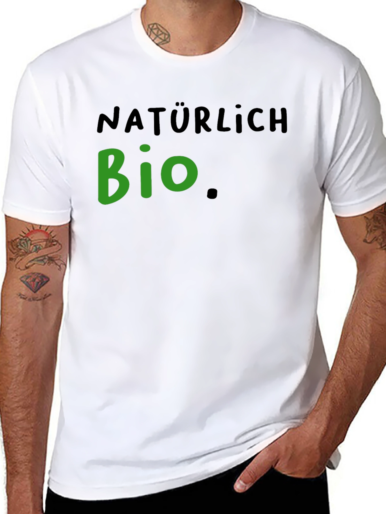 Organic Bio T-Shirt - Natural Style