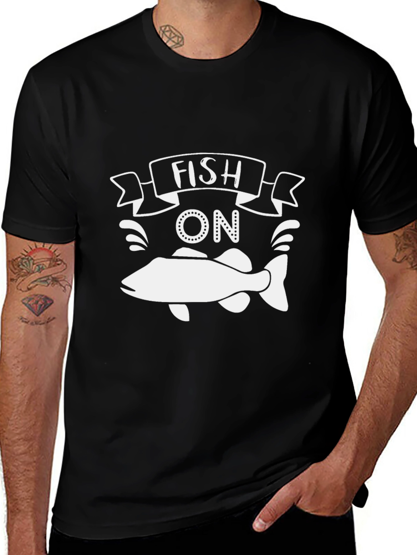 Fish On Graphic Tee - Anglers Delight