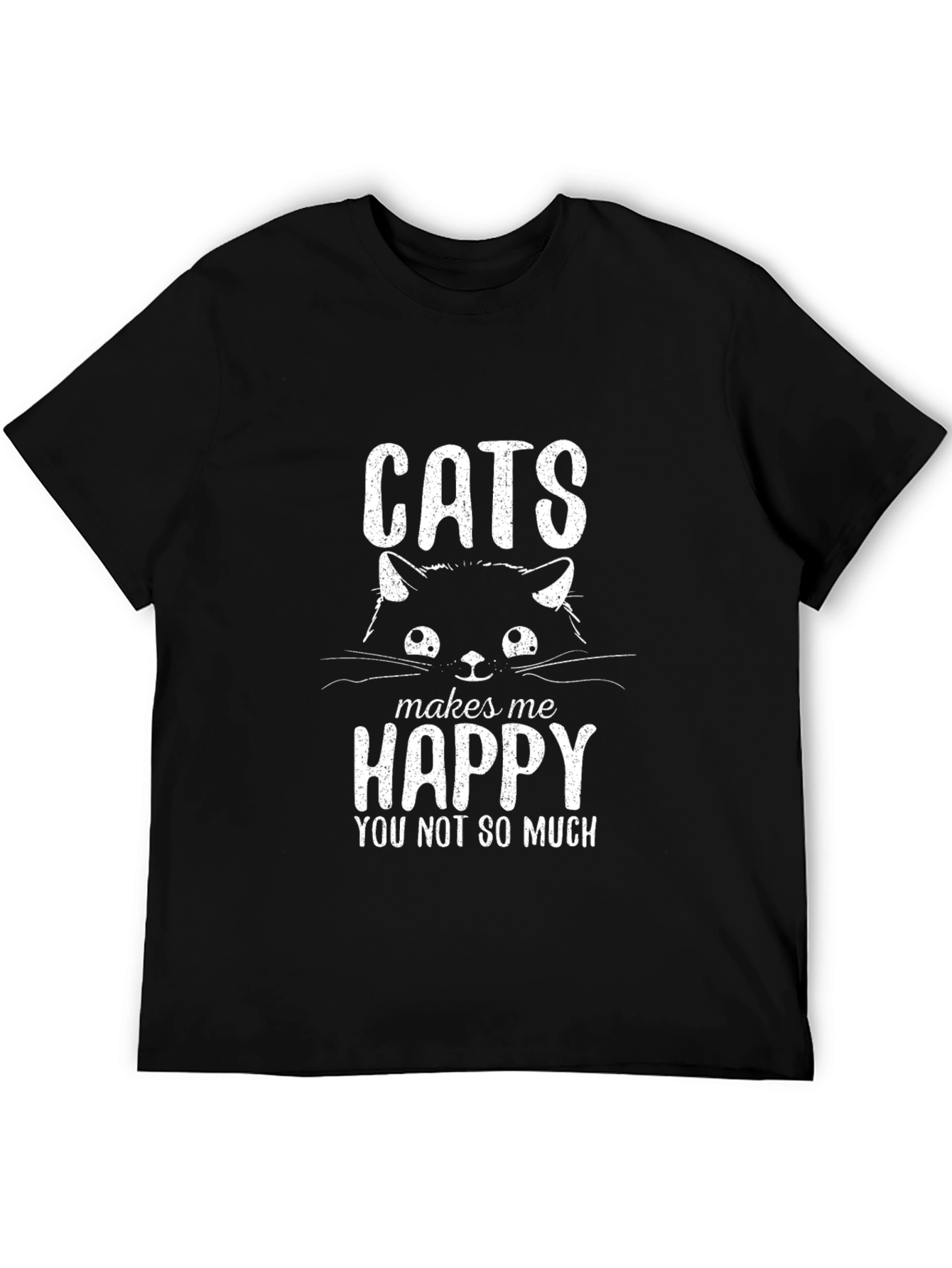 Cats Make Me Happy T-Shirt