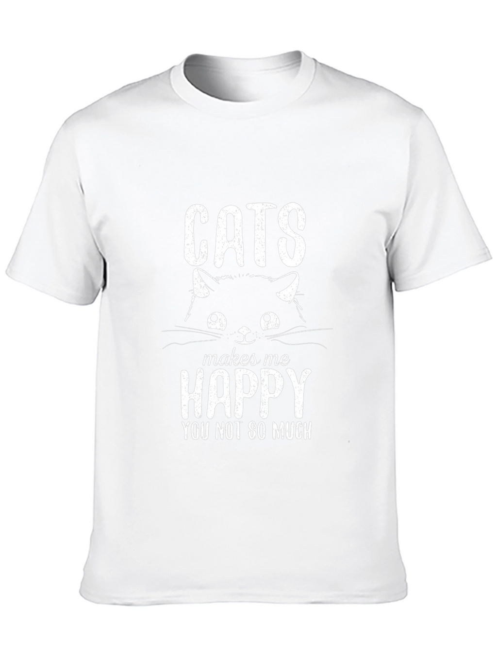 Cats Make Me Happy T-Shirt