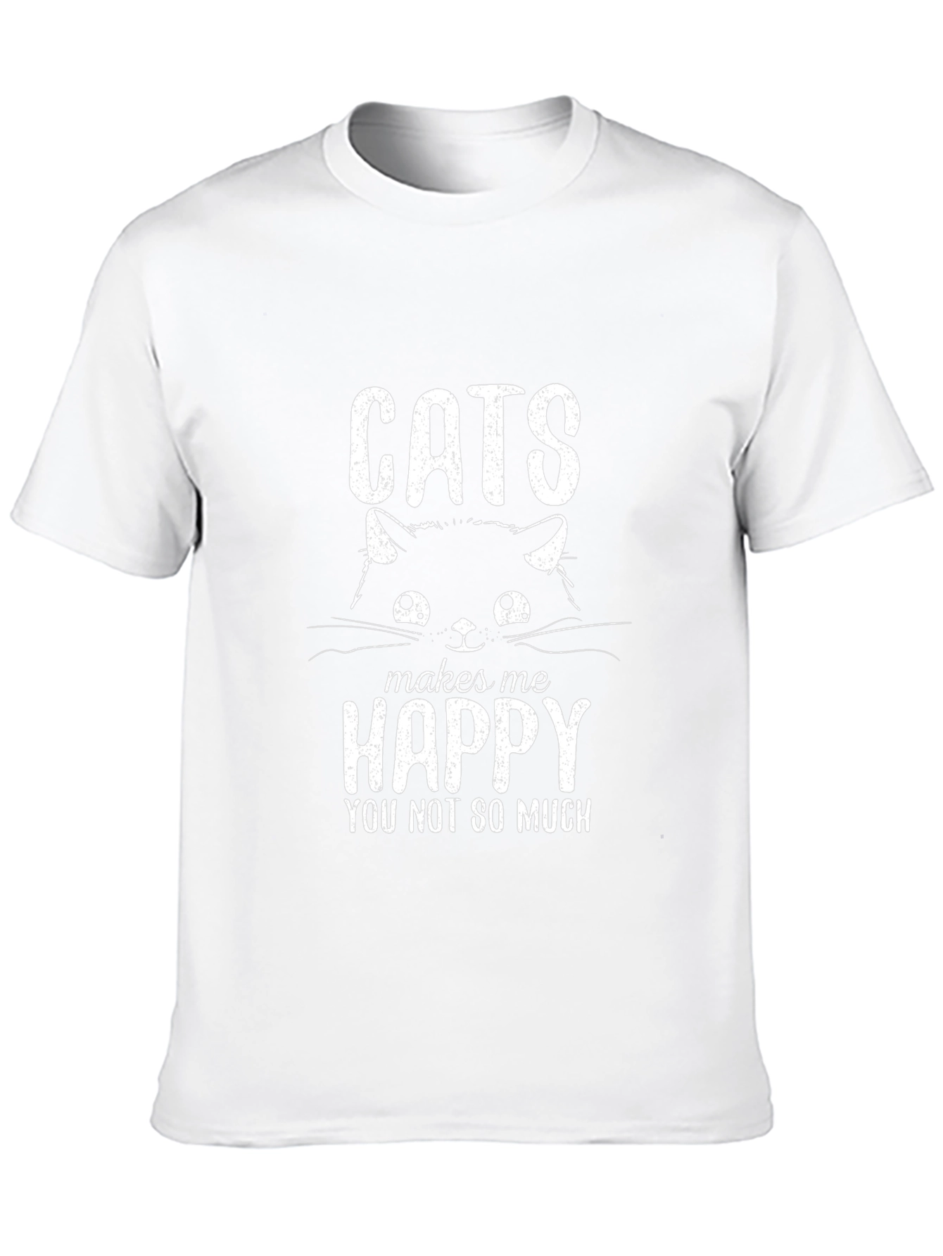 Cats Make Me Happy T-Shirt