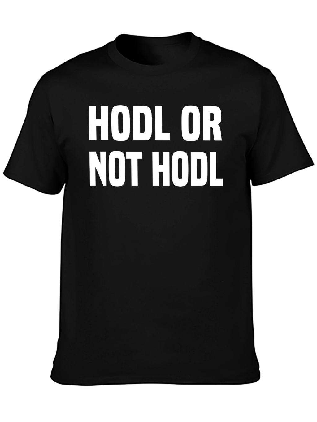 HODL Crypto T-Shirt - Bitcoin Investment Apparel