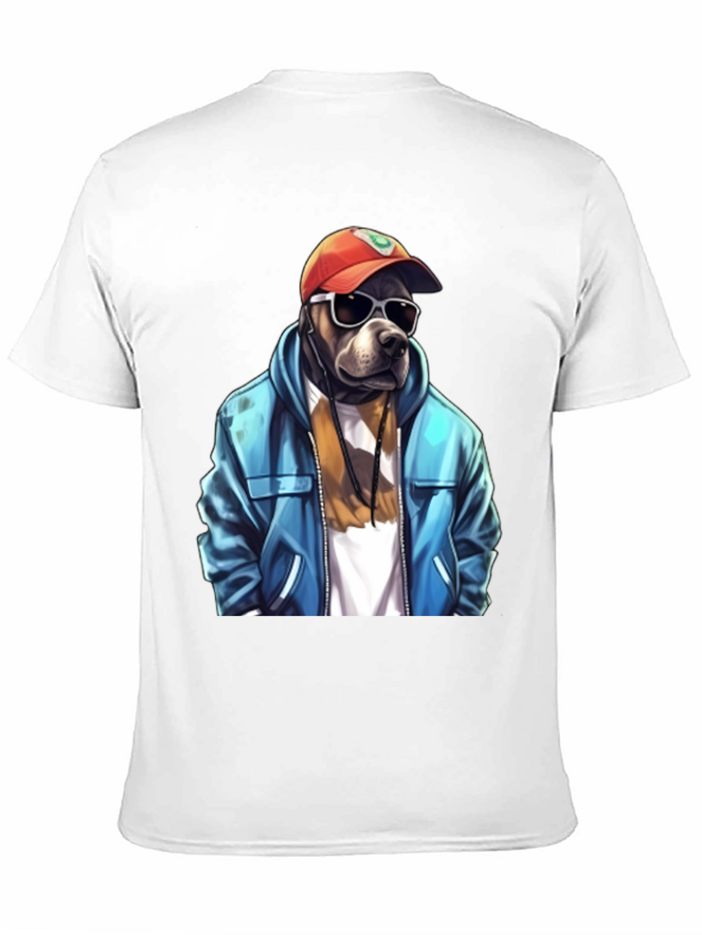 Cool Dog Graphic Tee - Trendy Streetwear Style