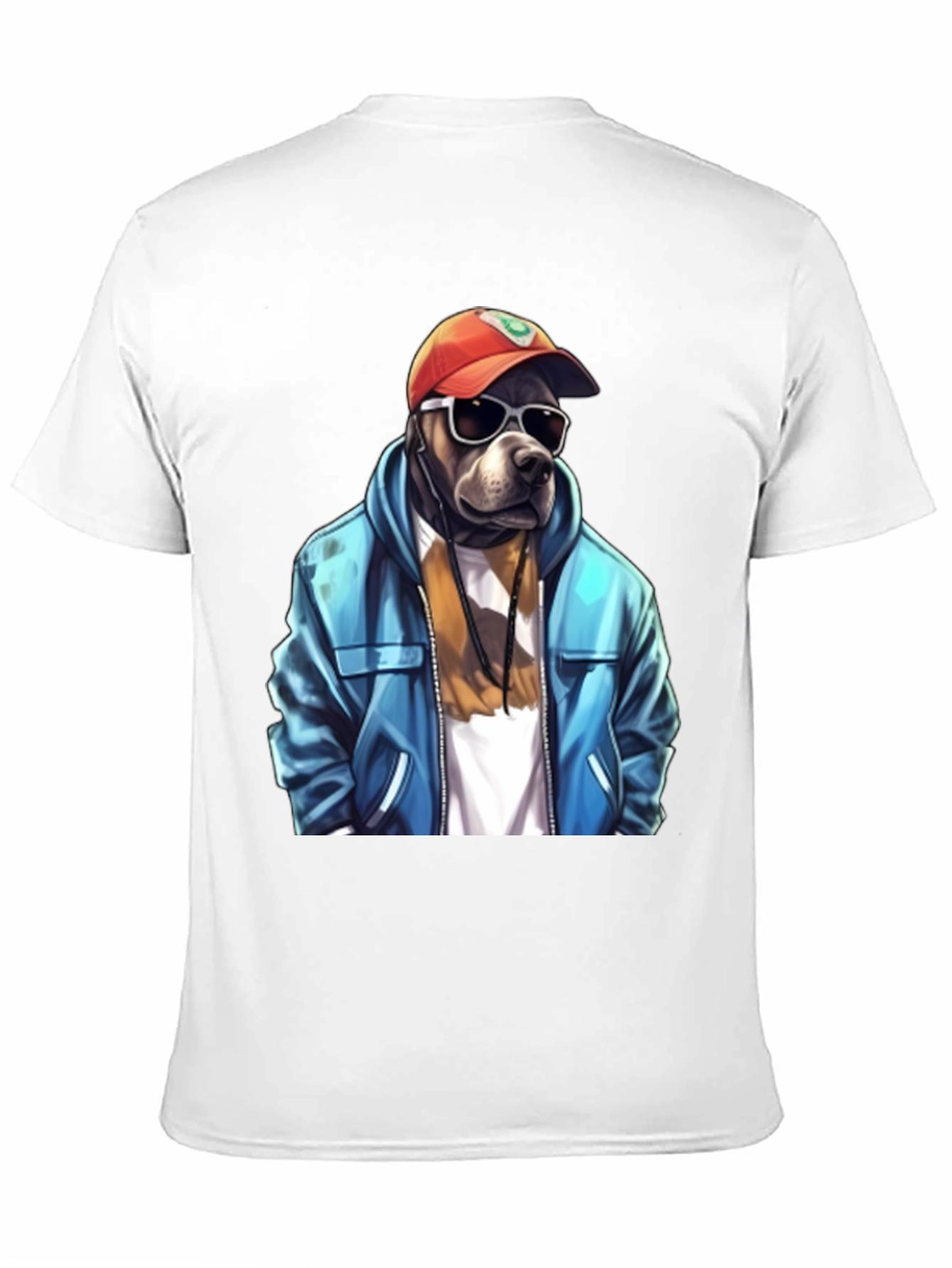 Cool Dog Graphic Tee - Trendy Streetwear Style