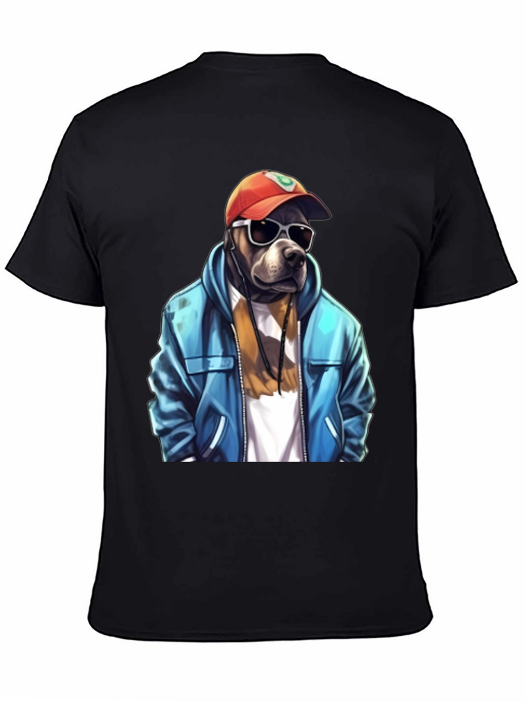 Cool Dog Graphic Tee - Trendy Streetwear Style