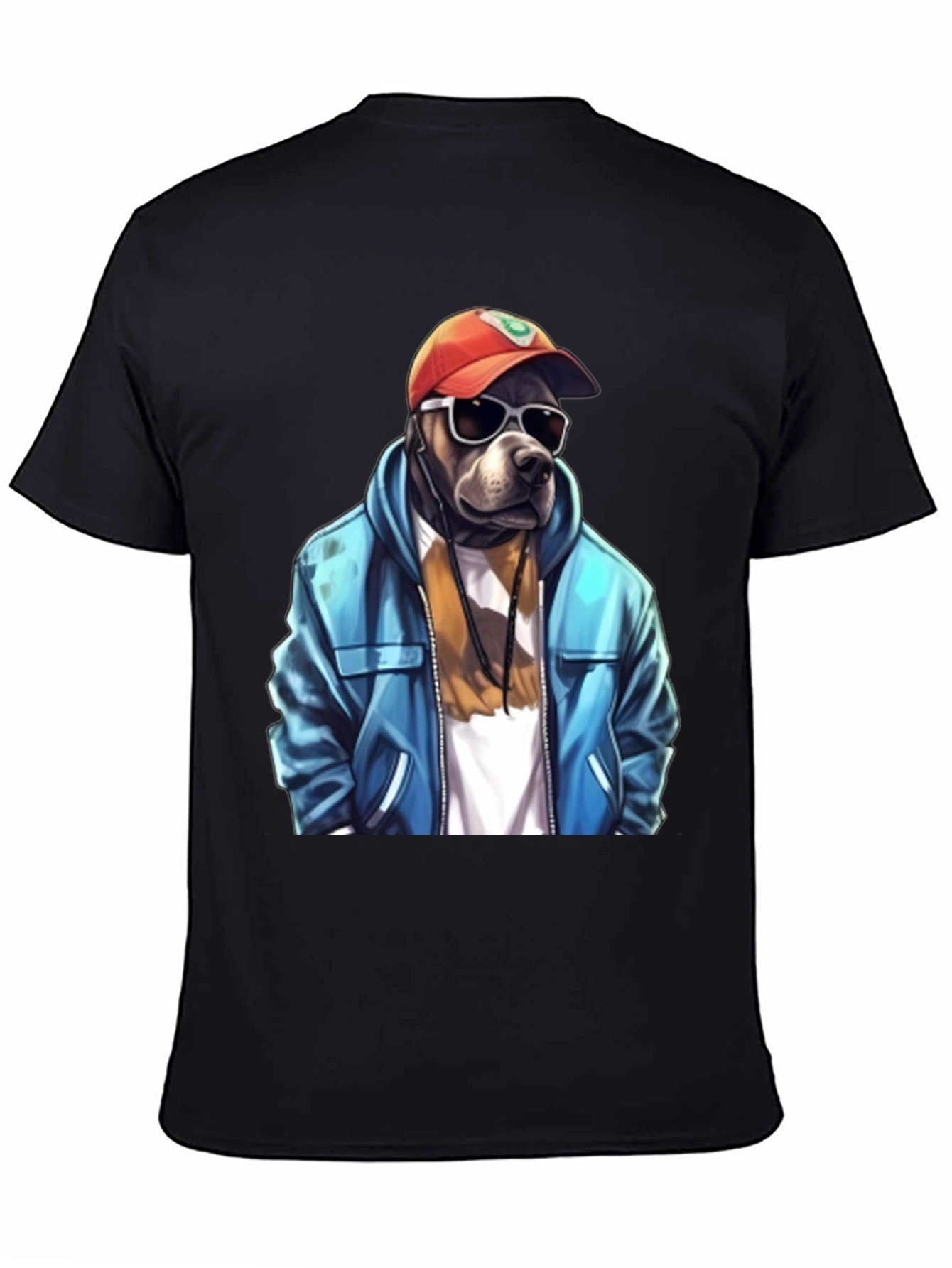 Cool Dog Graphic Tee - Trendy Streetwear Style